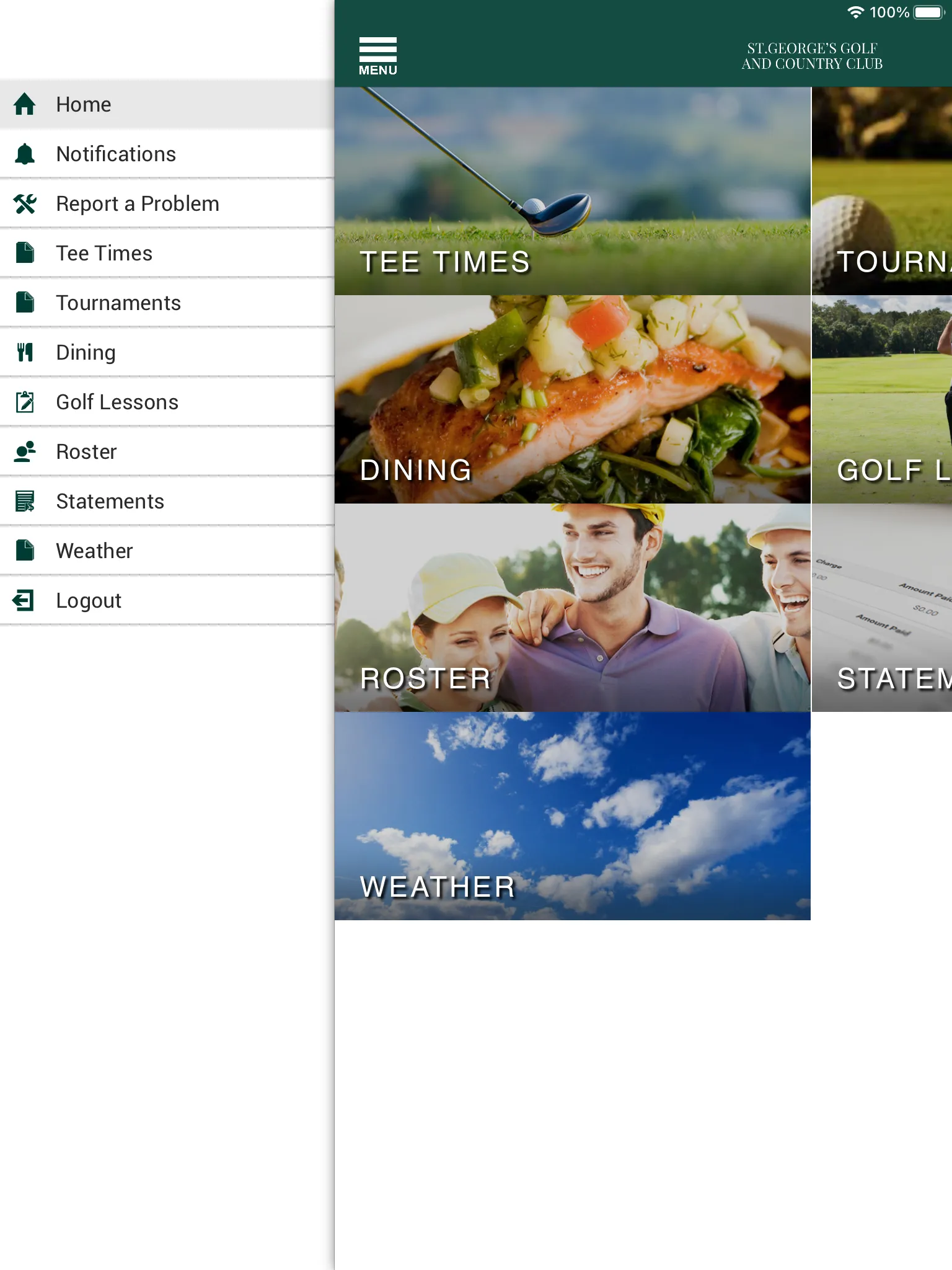 St. Georges Golf | Indus Appstore | Screenshot