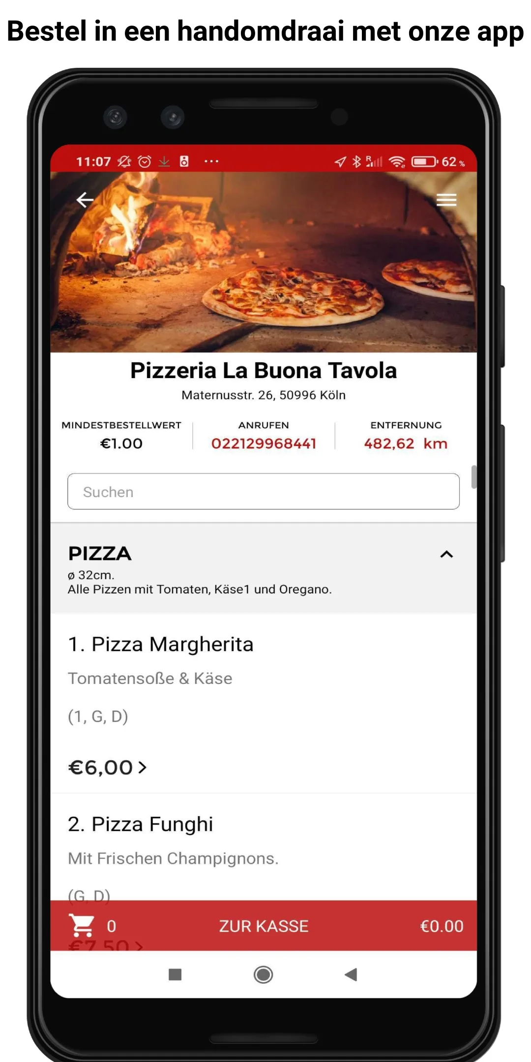 Pizzeria La Buona Tavola | Indus Appstore | Screenshot