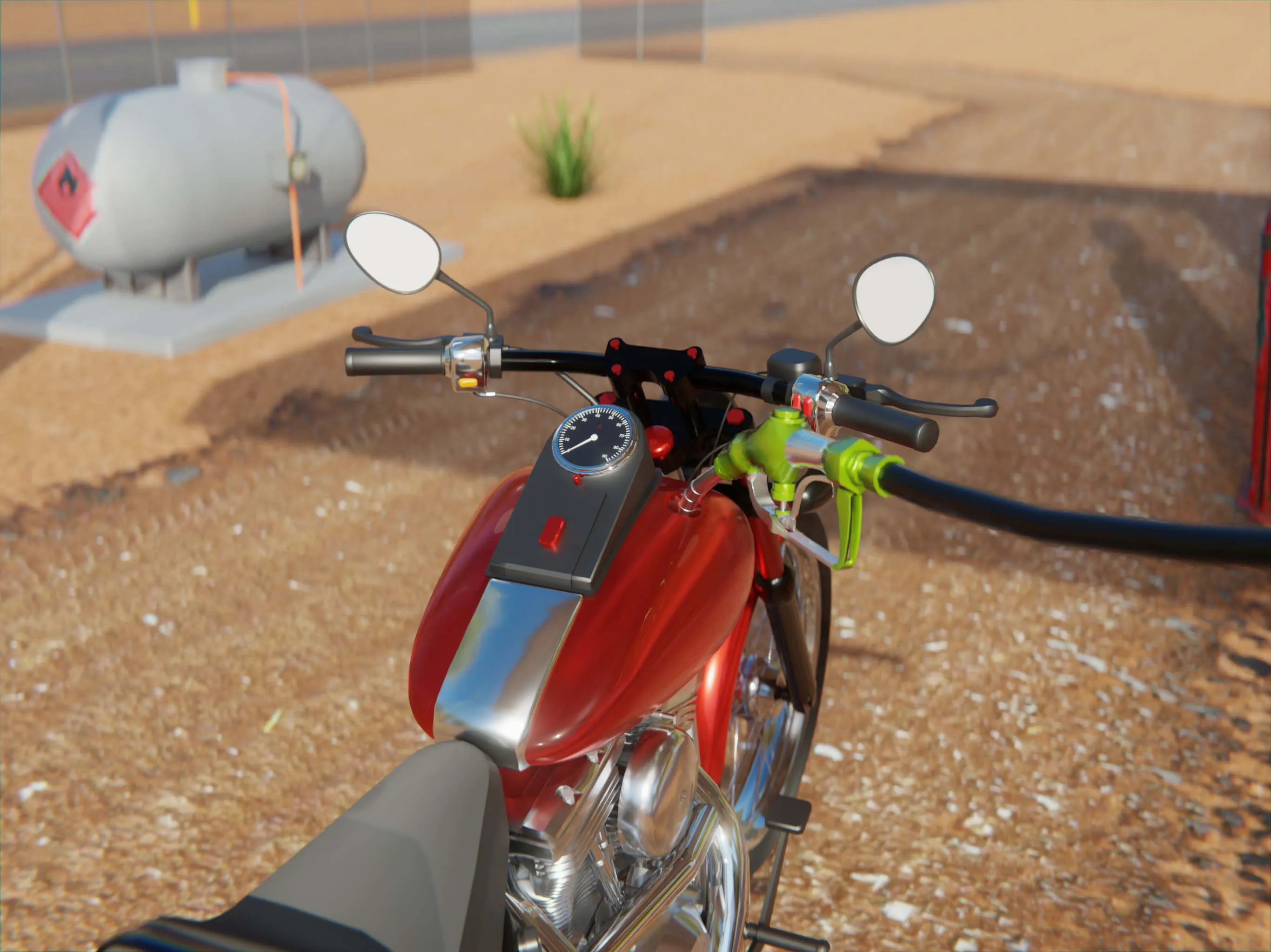 Motorcycle Long Road Trip Game | Indus Appstore | Screenshot