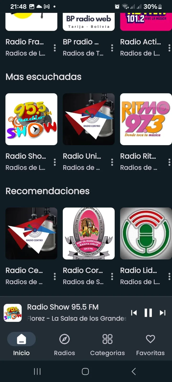 Radios Online Bolivia 2024 | Indus Appstore | Screenshot