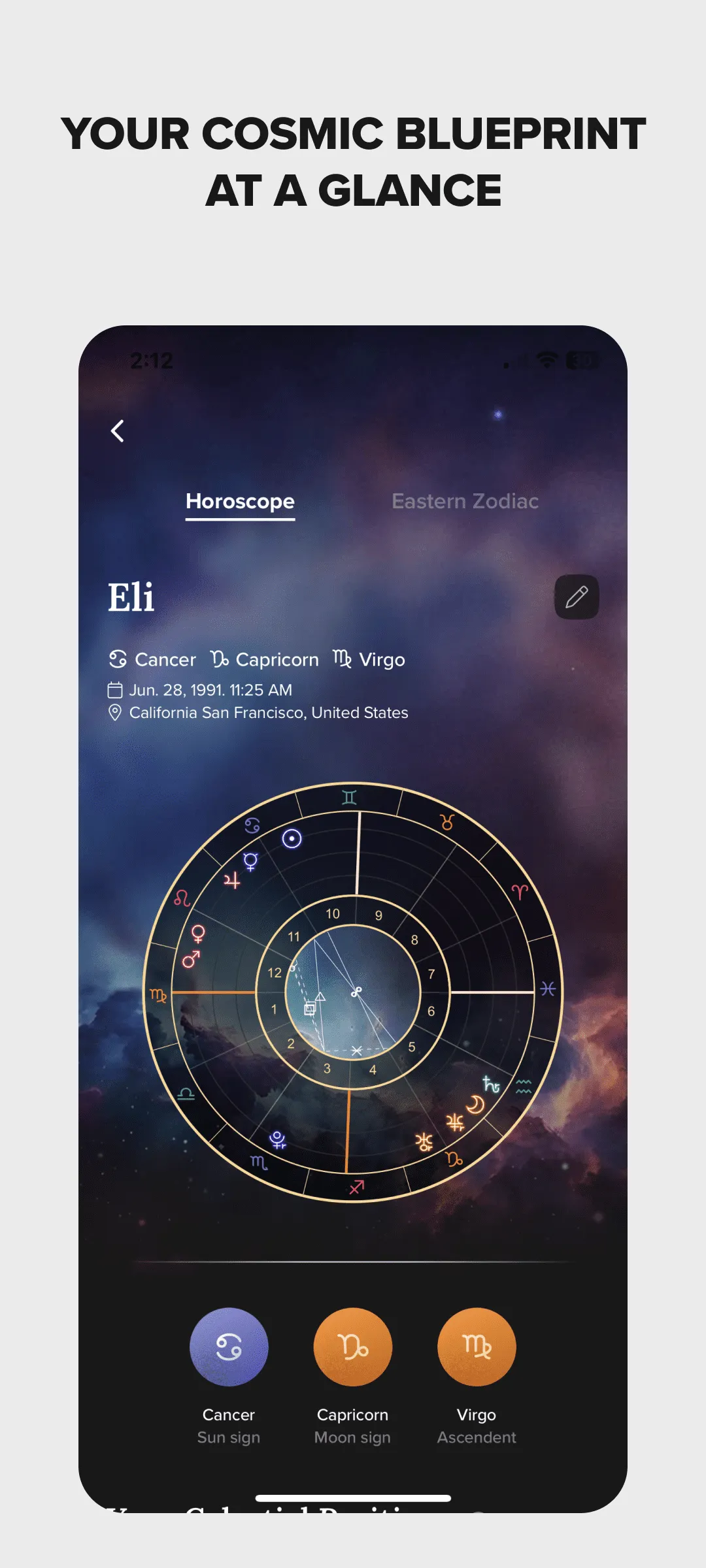 FORCETELLER Astrology & Zodiac | Indus Appstore | Screenshot