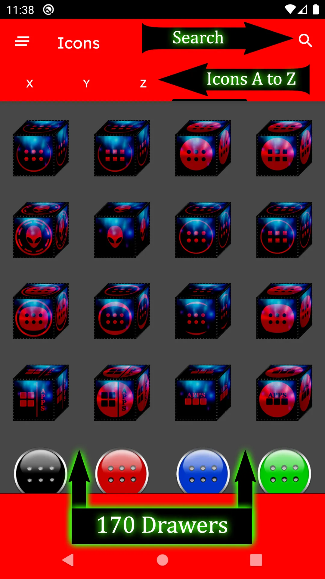 3D Purple Icon Pack | Indus Appstore | Screenshot