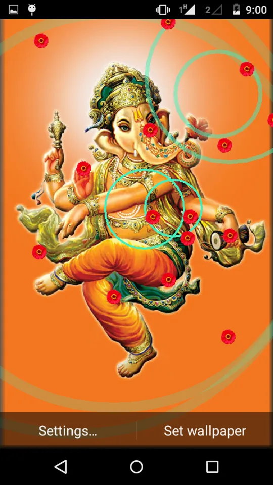 Ganesh Live Wallpaper | Indus Appstore | Screenshot