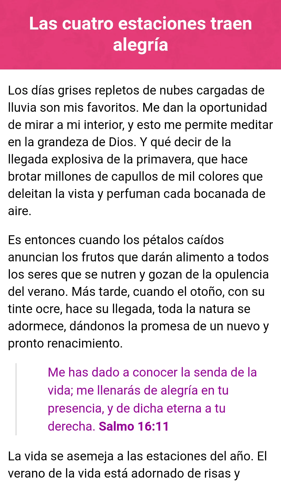 Mujer Cristiana Reflexiones | Indus Appstore | Screenshot