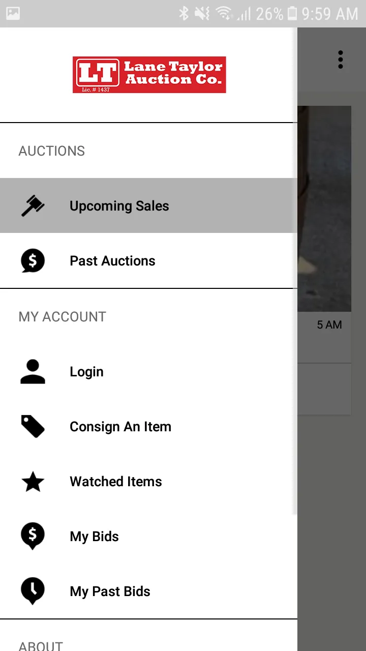 Lane Taylor Auction | Indus Appstore | Screenshot