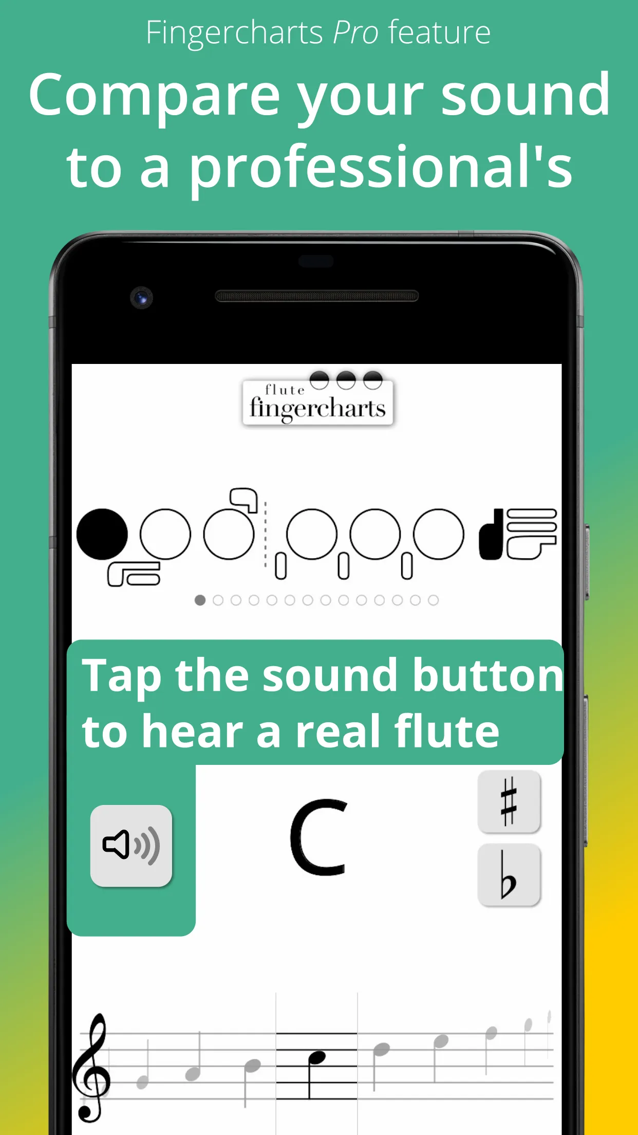 Complete Fingerings for Flute | Indus Appstore | Screenshot