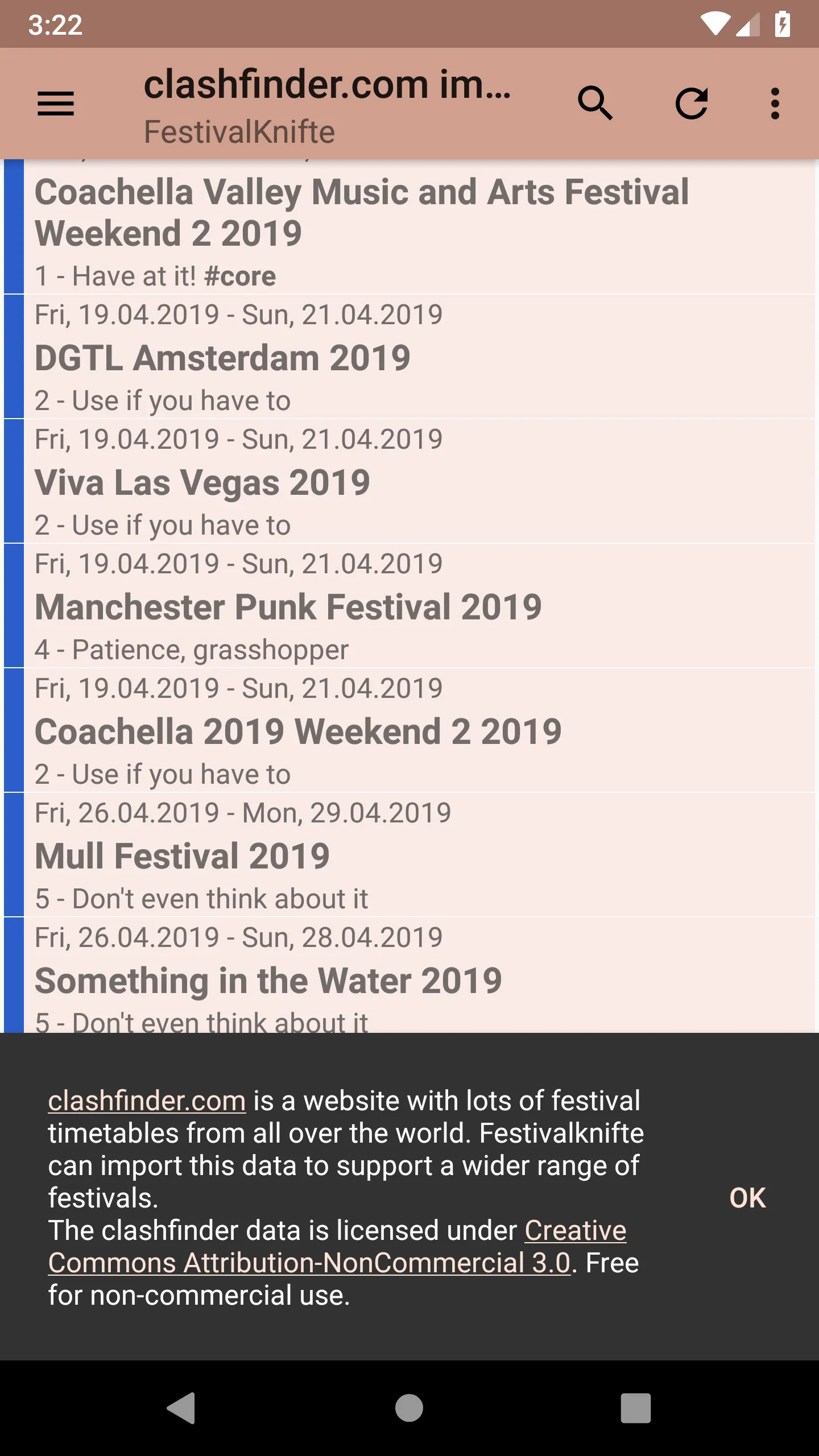 FestivalKnifte | Indus Appstore | Screenshot