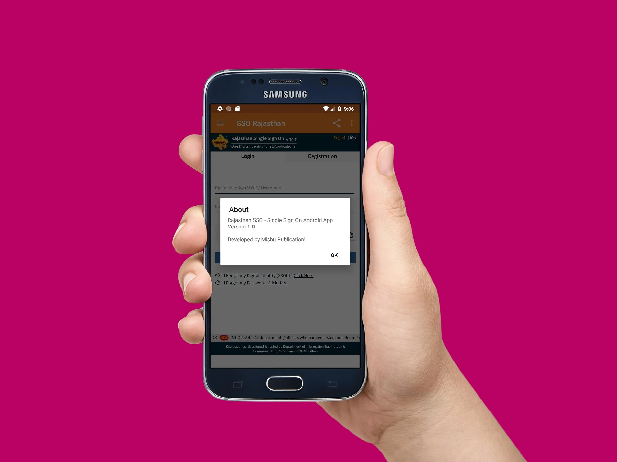 SSO Rajasthan - RGHS | Indus Appstore | Screenshot