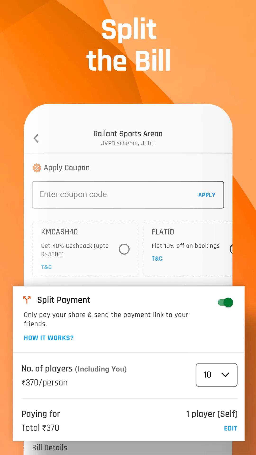 KheloMore: Book sports venues | Indus Appstore | Screenshot
