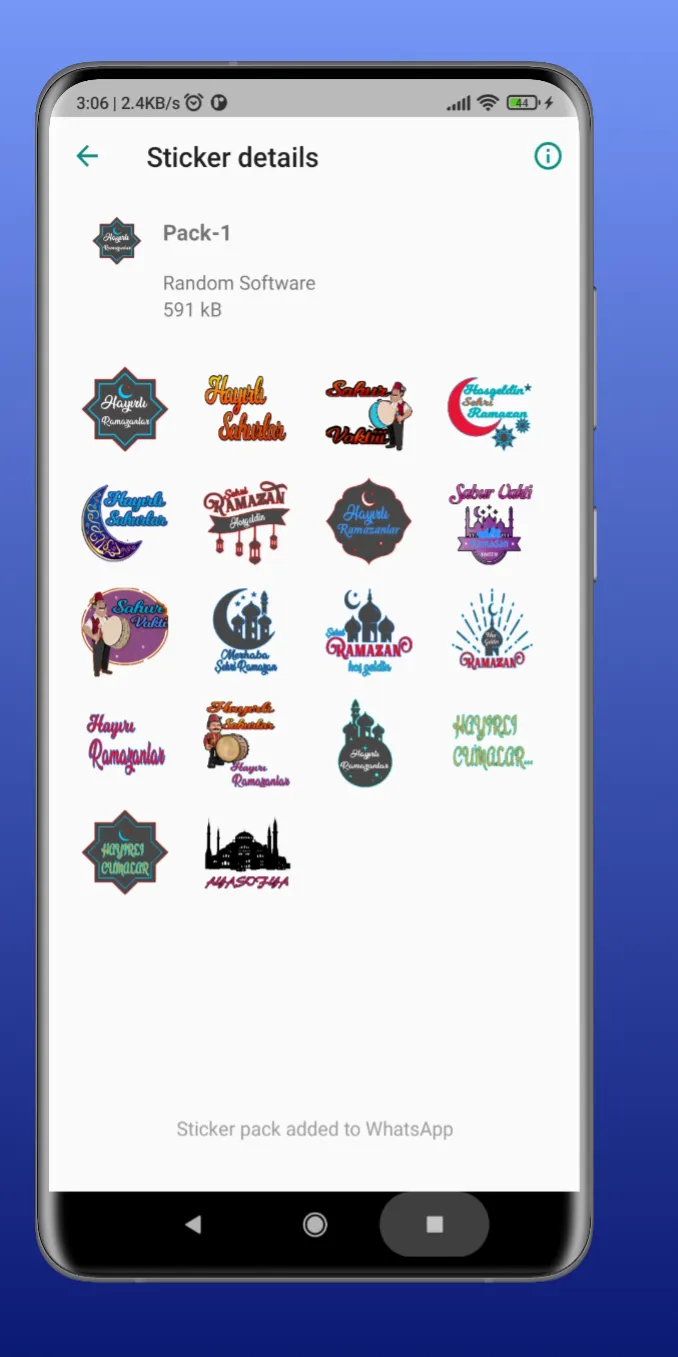 Muslim Islamic Sticker-Memoji  | Indus Appstore | Screenshot