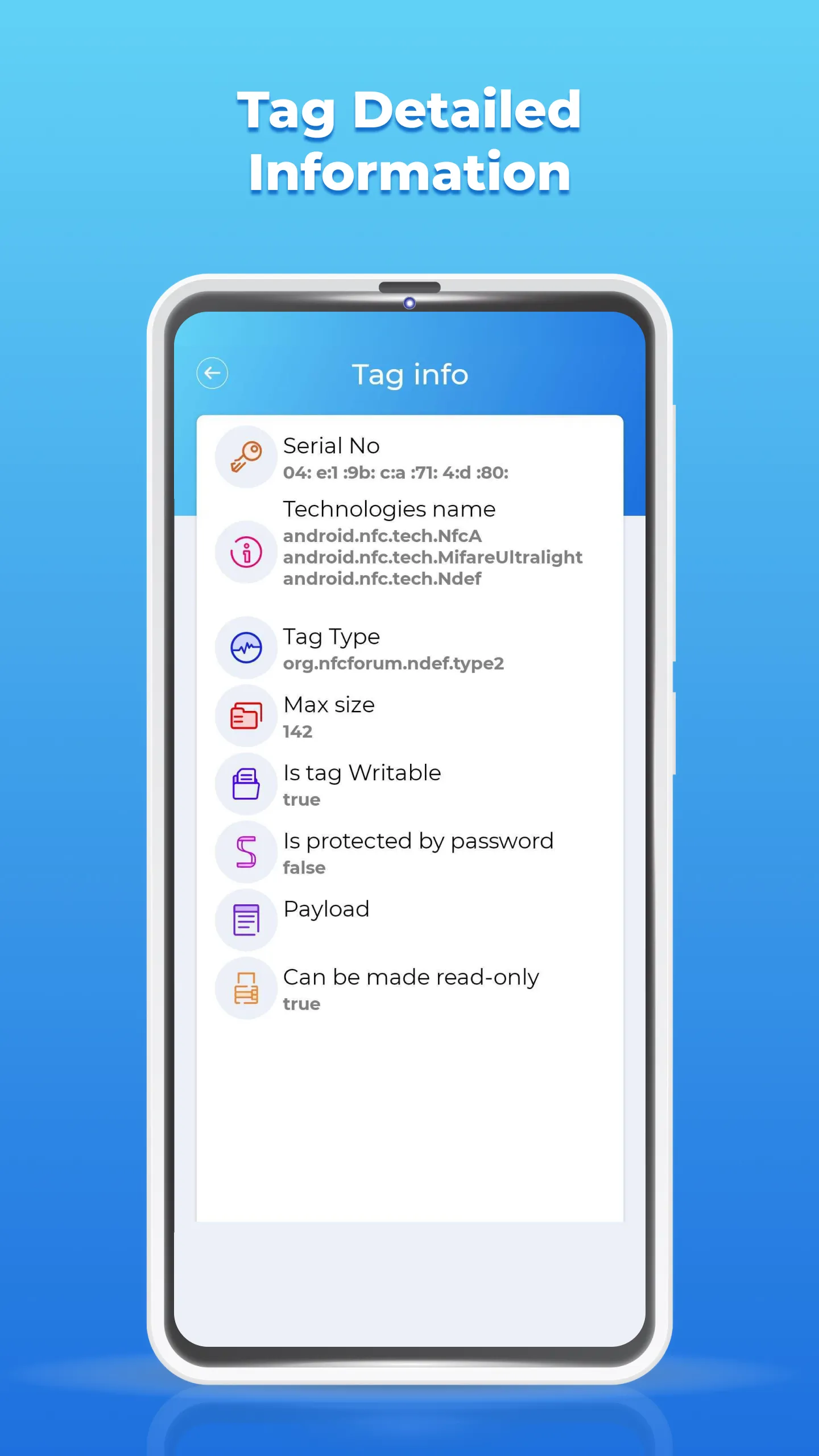 NFC Tag Reader | Indus Appstore | Screenshot