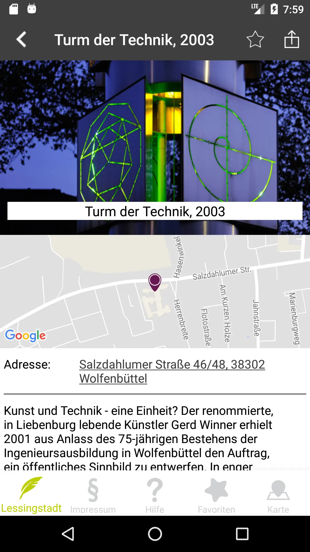 Lessingstadt Wolfenbüttel-App | Indus Appstore | Screenshot