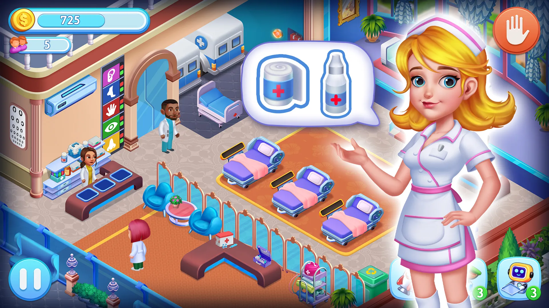 Hospital +: Happy ASMR Clinic | Indus Appstore | Screenshot