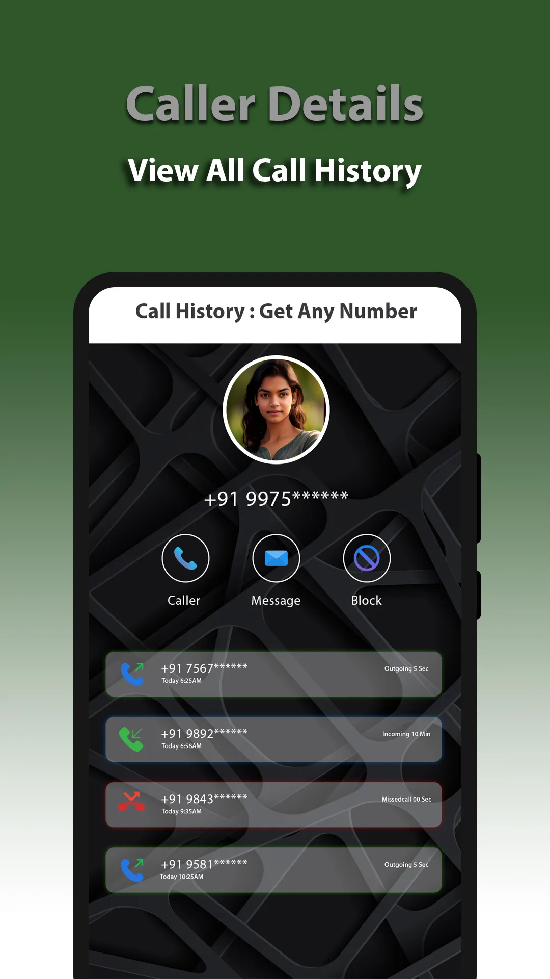 Call History Any Number Detail | Indus Appstore | Screenshot