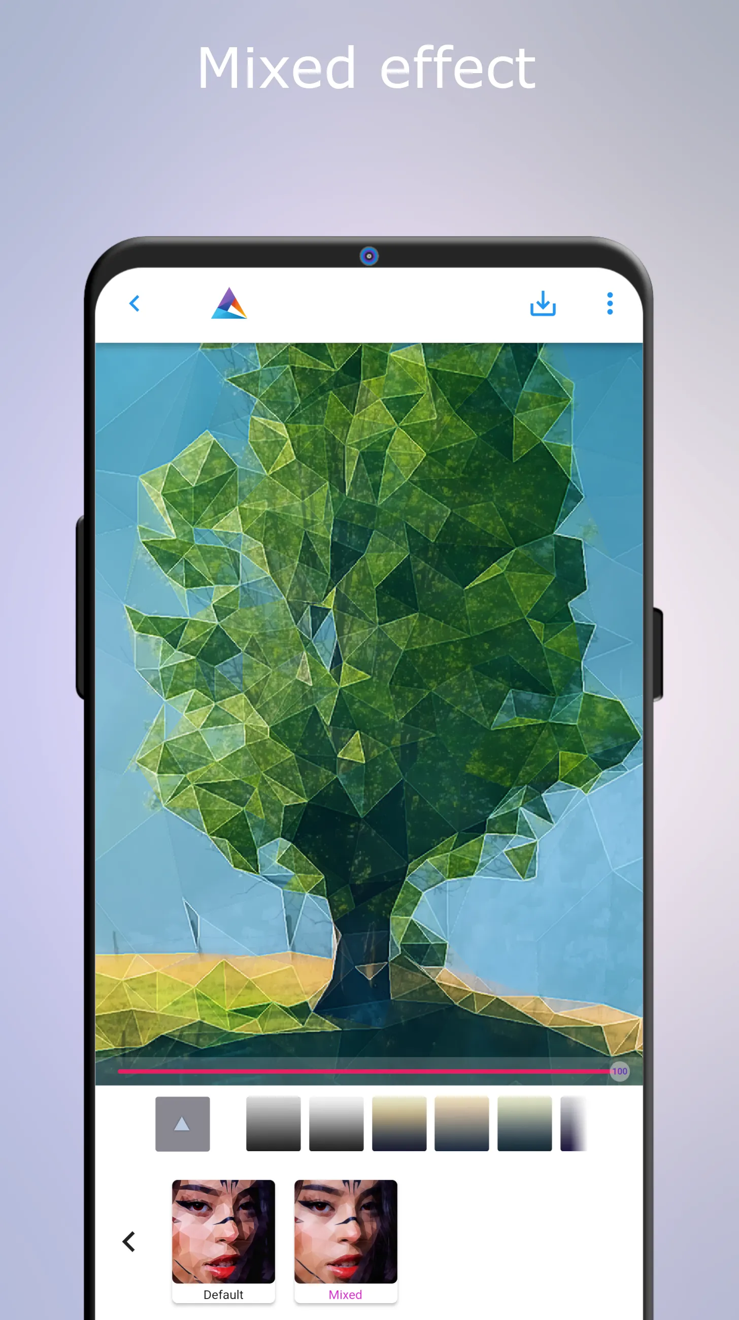 Low Poly - Editor & Photo FX | Indus Appstore | Screenshot