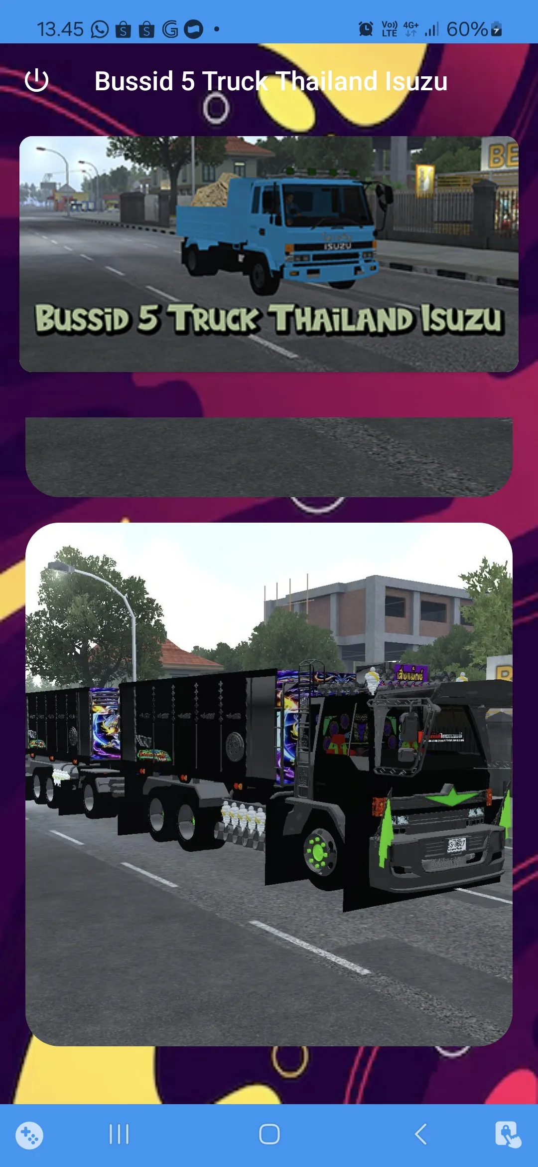 Bussid 5 Truck Thailand Isuzu | Indus Appstore | Screenshot