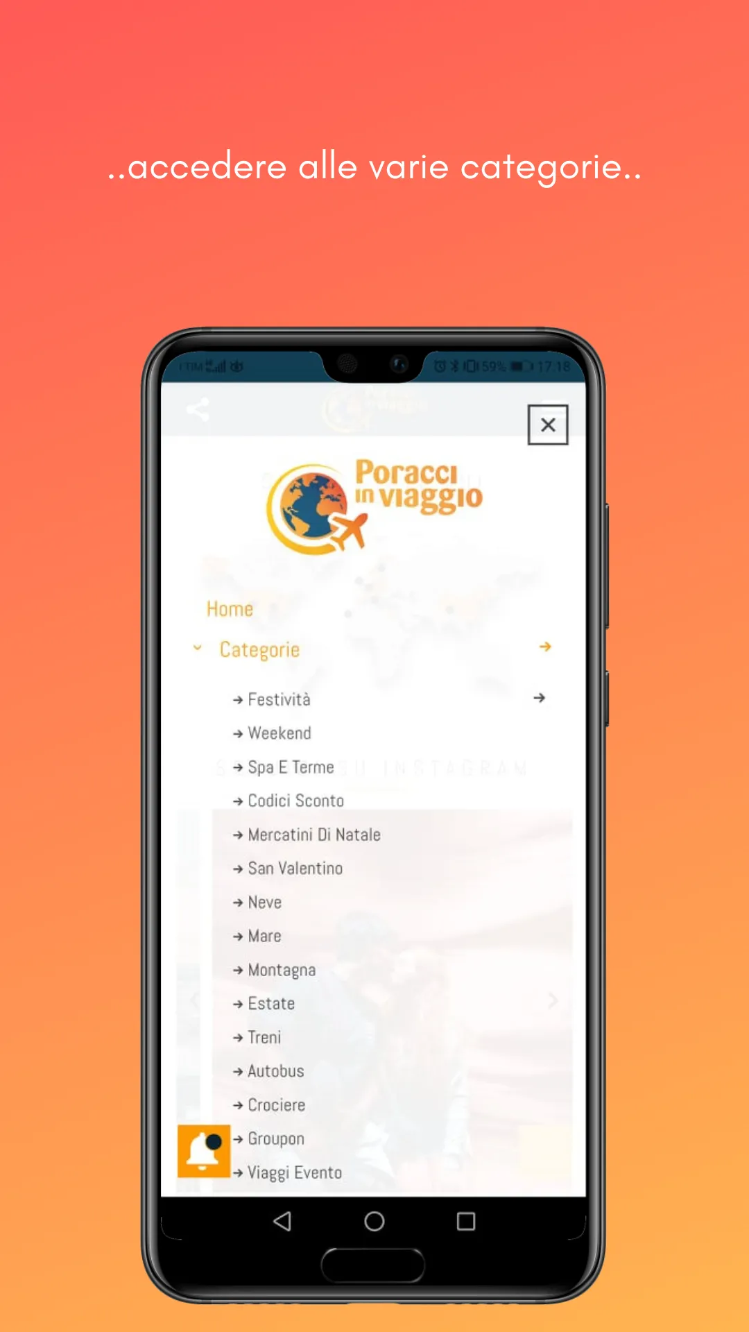 Poracci In Viaggio - Offerte | Indus Appstore | Screenshot