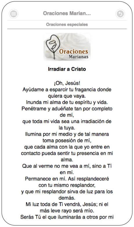 Oraciones Marianas | Indus Appstore | Screenshot