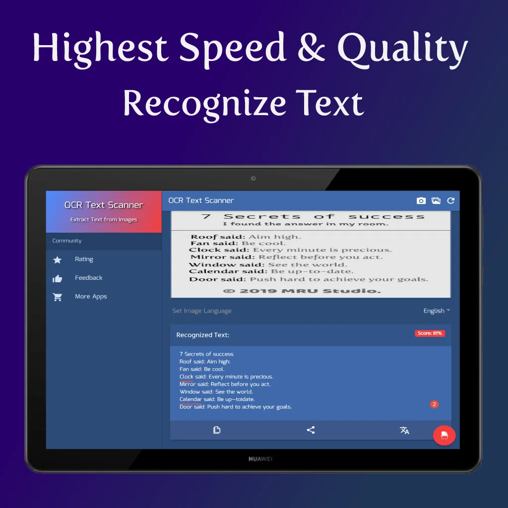 OCR TextScanner: Image to Text | Indus Appstore | Screenshot