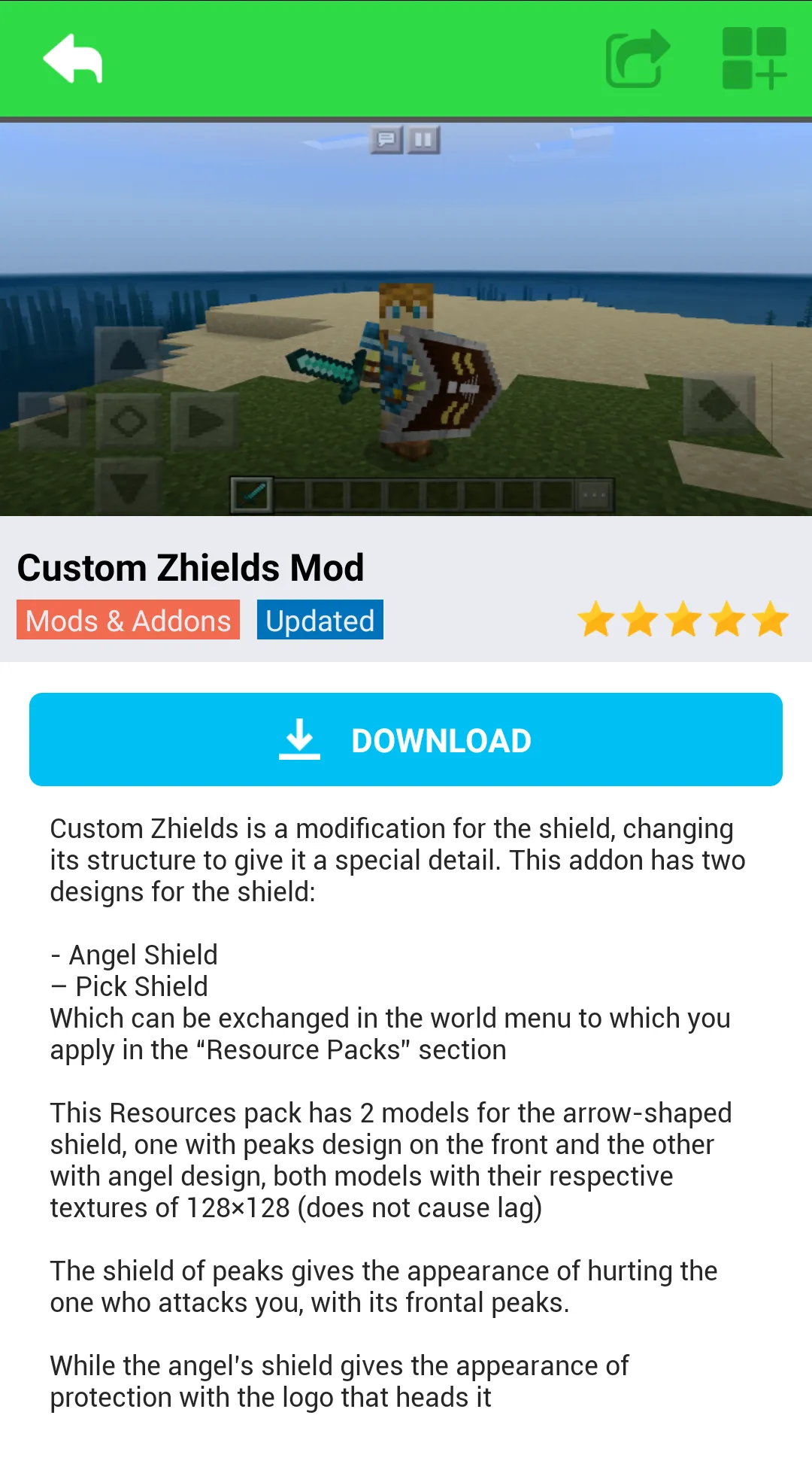 Shield MOD | Indus Appstore | Screenshot