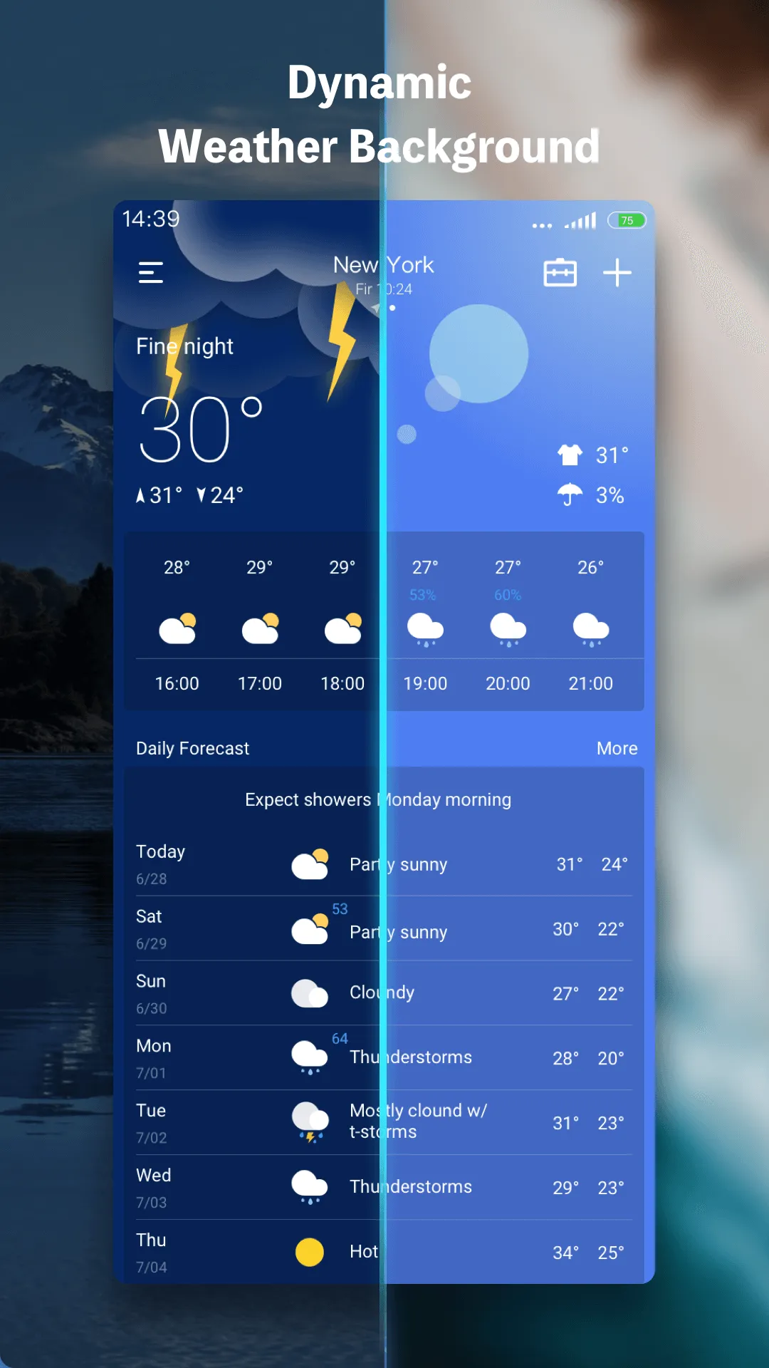 Weather Live - Radar & Widget | Indus Appstore | Screenshot