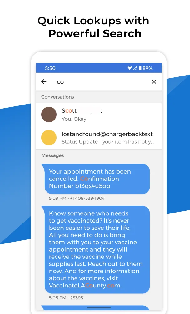 Pulse SMS (Phone/Tablet/Web) | Indus Appstore | Screenshot