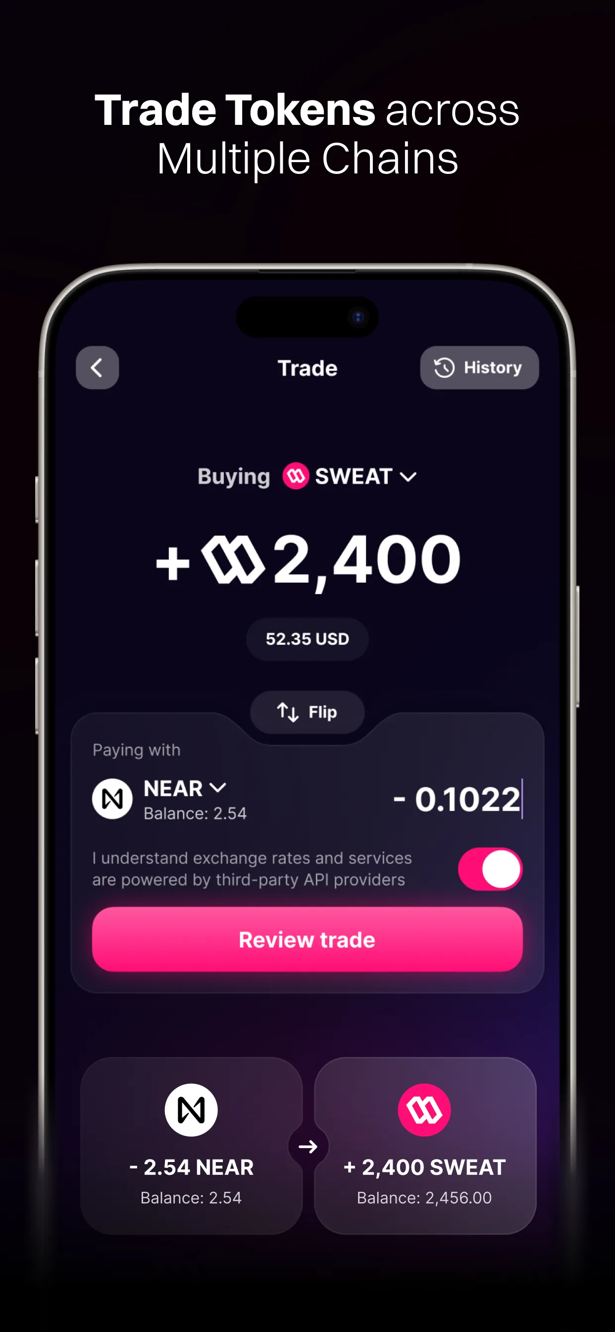 Sweat Wallet: Crypto & Rewards | Indus Appstore | Screenshot