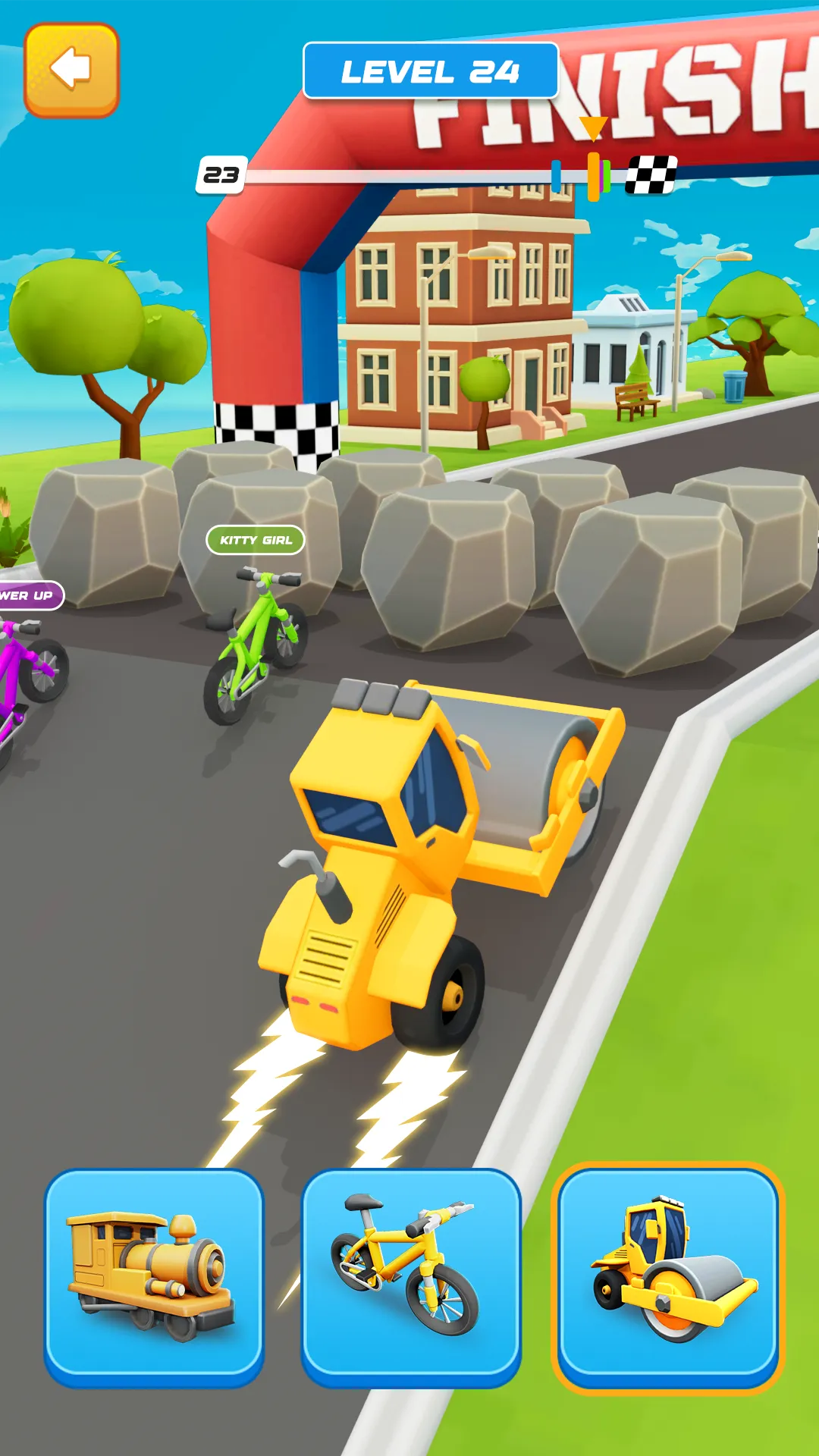 Shape Transform Race | Indus Appstore | Screenshot