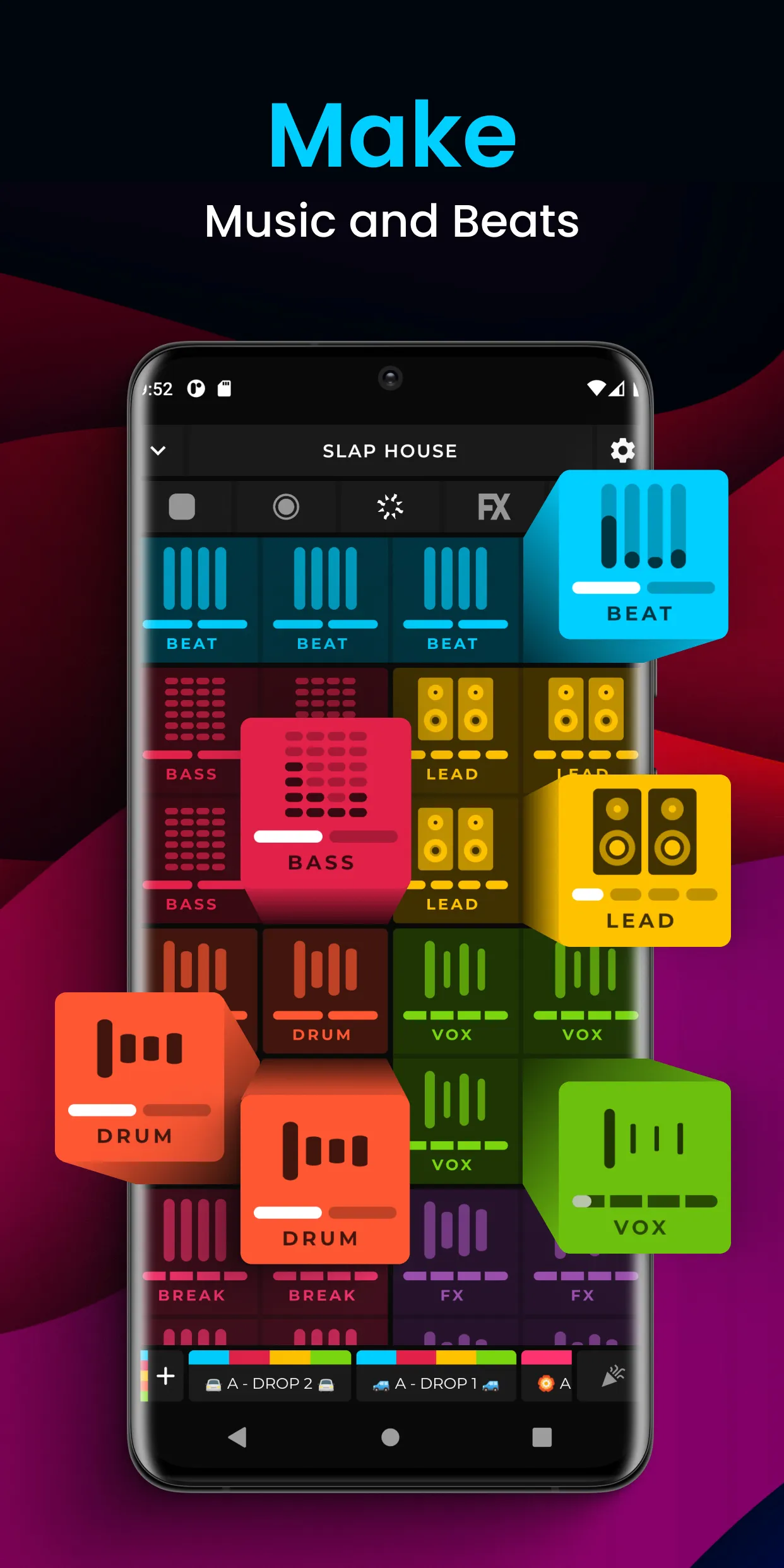 Padmaster: Music & Beat Maker | Indus Appstore | Screenshot