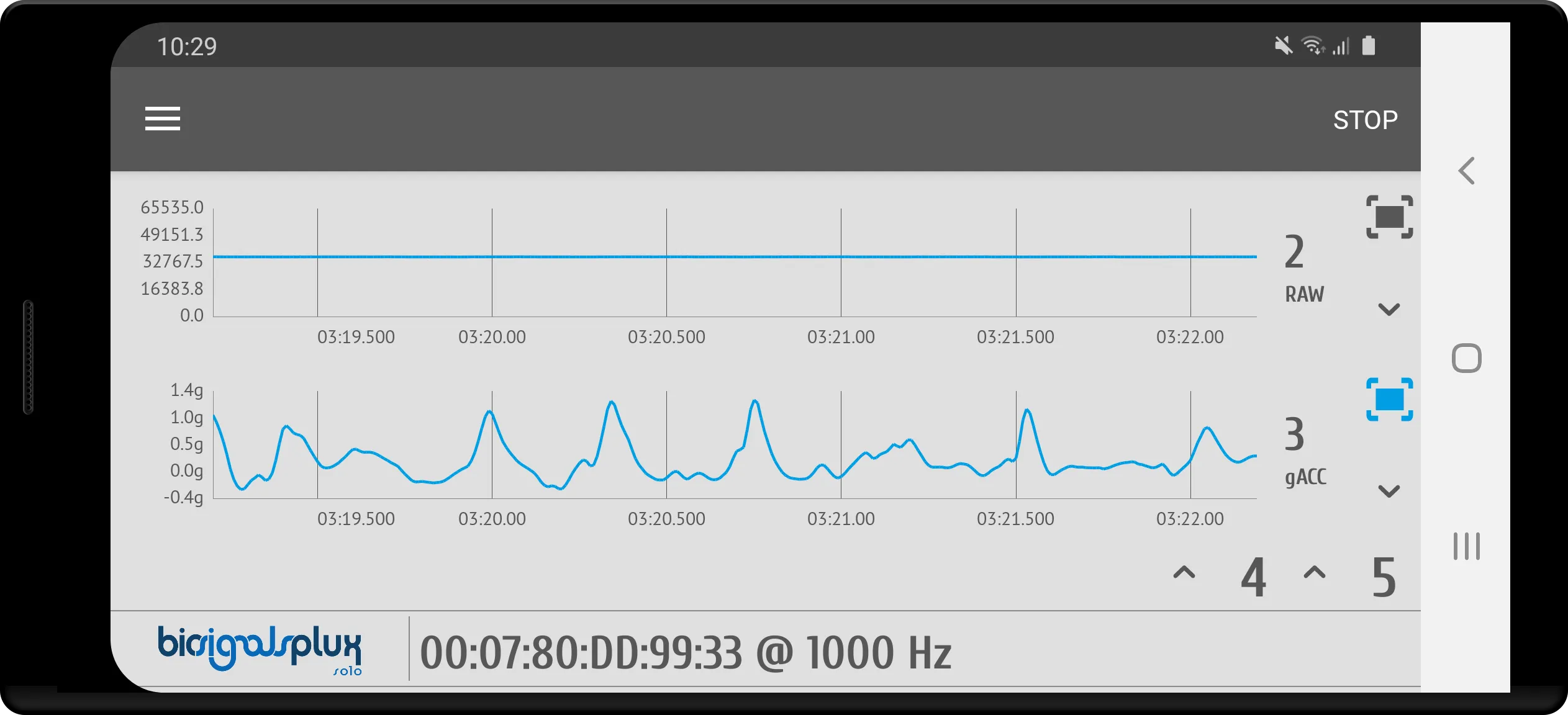 OpenSignals Mobile | Indus Appstore | Screenshot