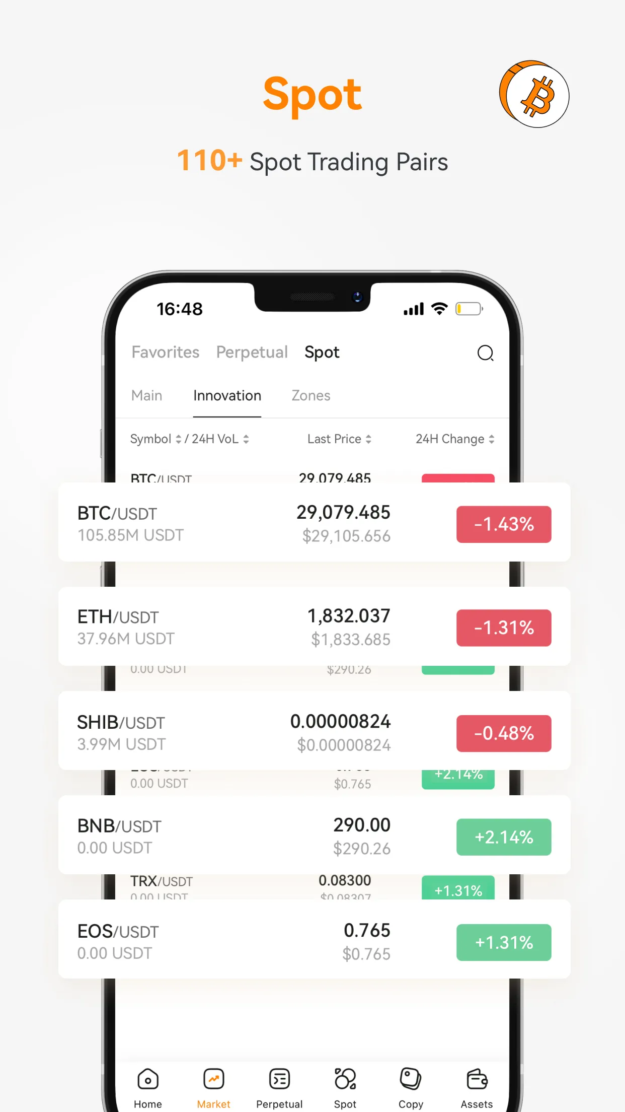 OrangeX: Buy Bitcoin & Crypto | Indus Appstore | Screenshot