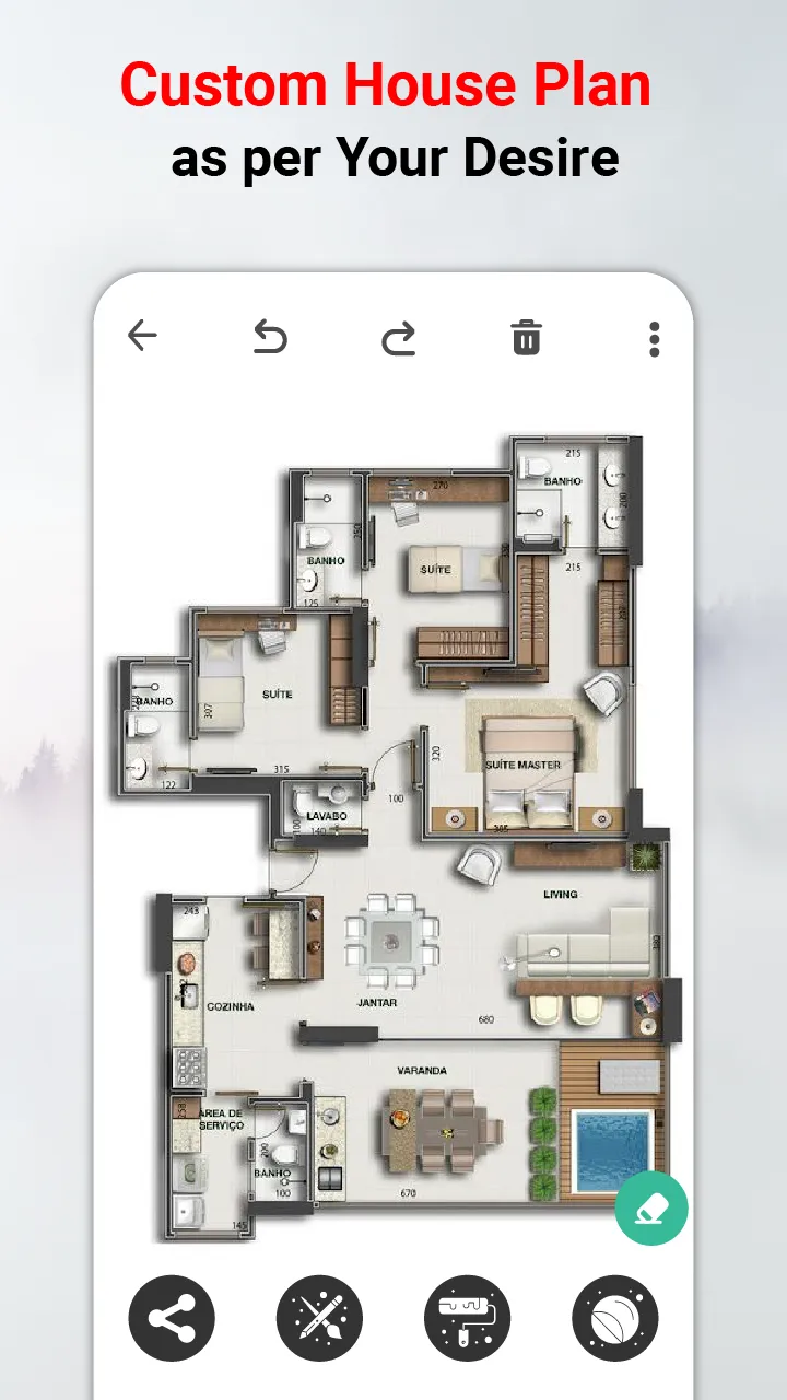 House Design Plan 3D App | Indus Appstore | Screenshot