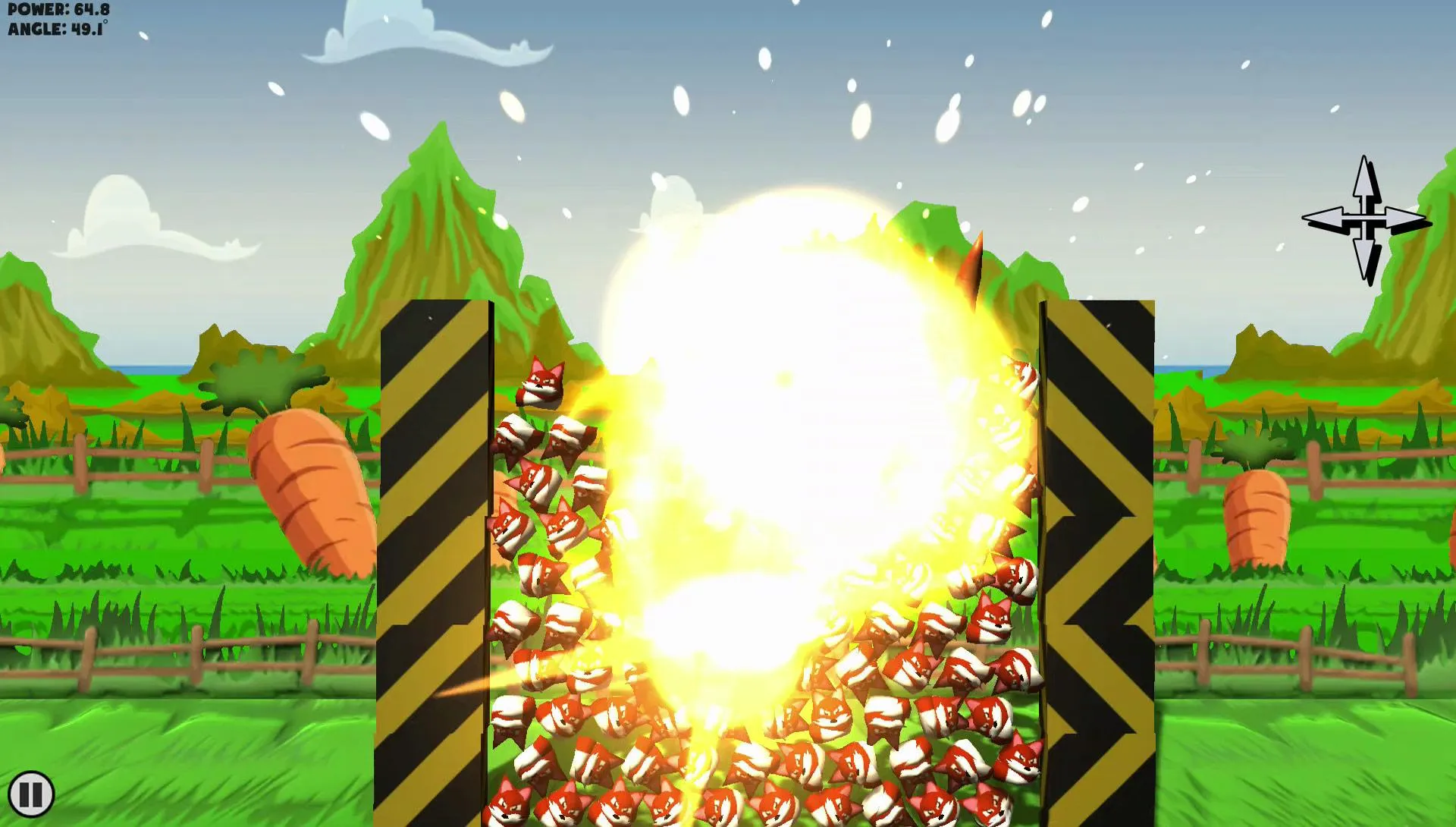 Angry Bunnies: Colossal Carrot | Indus Appstore | Screenshot