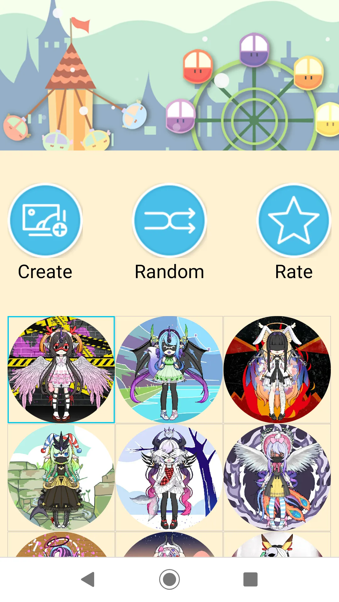 Magical Girl Dress up | Indus Appstore | Screenshot