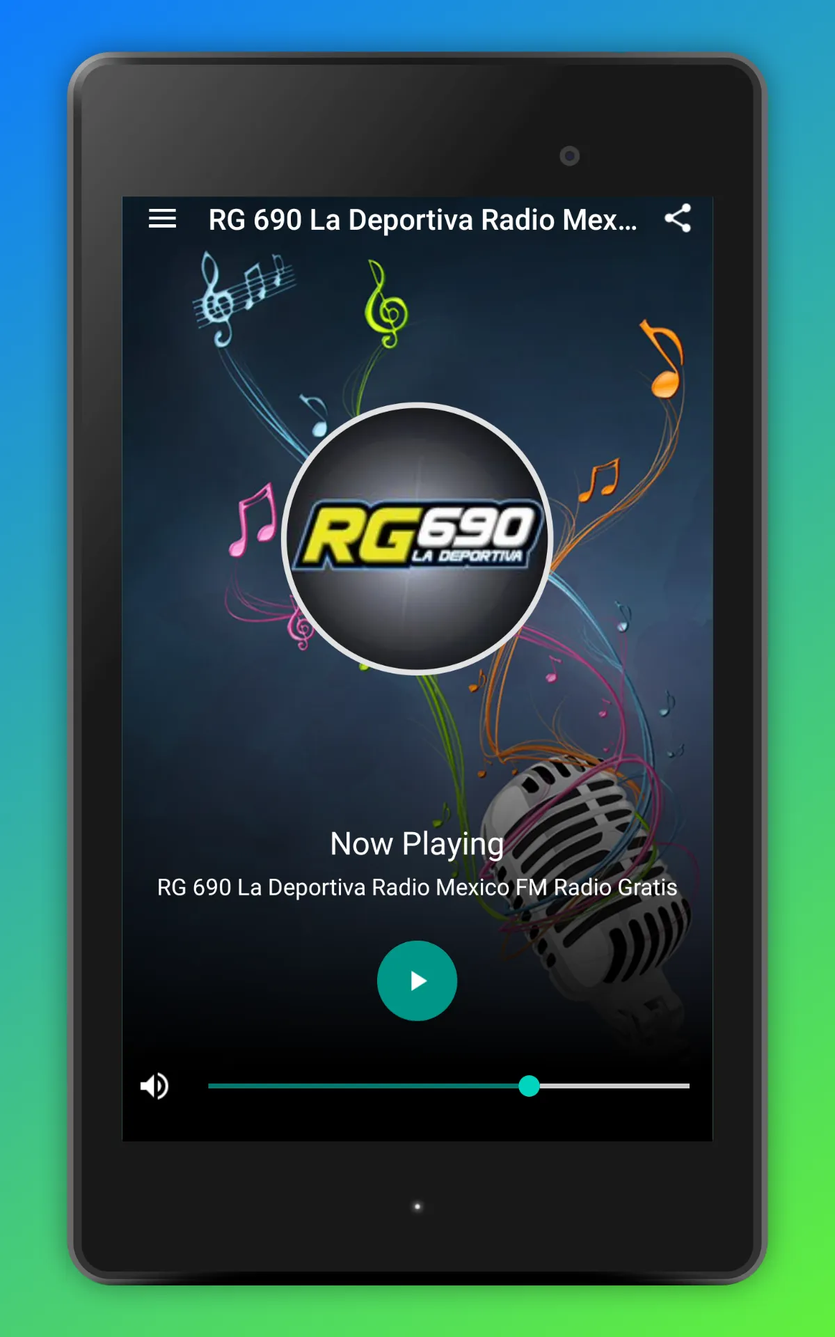 RG La Deportiva 690 AM Radio | Indus Appstore | Screenshot