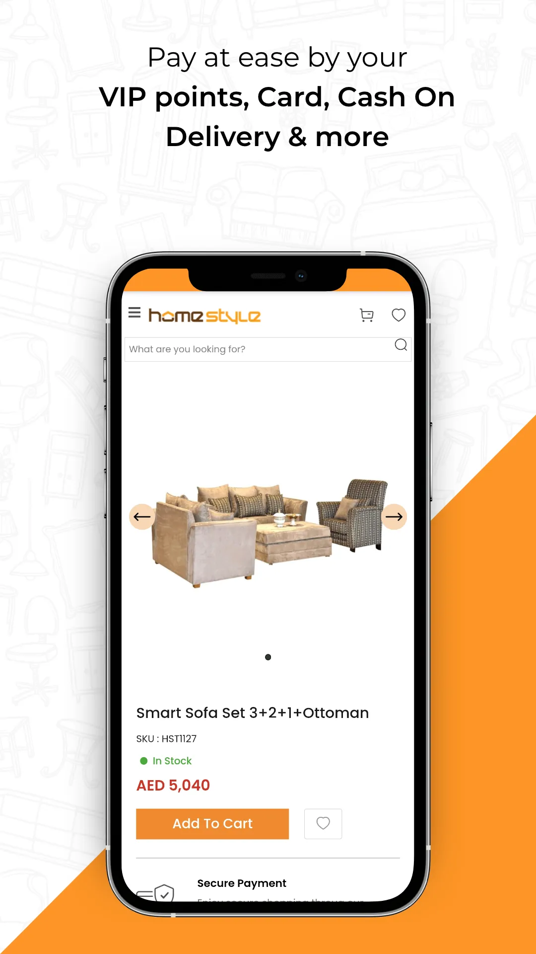 HomeStyle UAE - Furniture & Ho | Indus Appstore | Screenshot