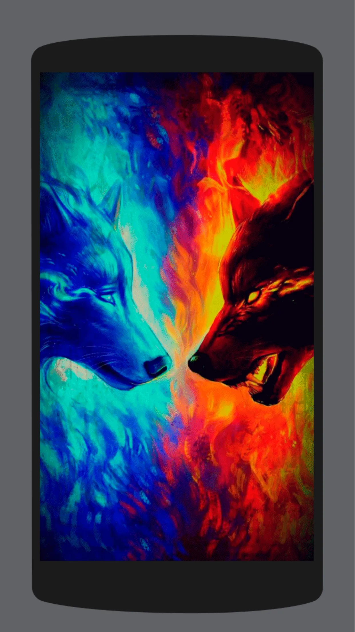 Wolf Live Wallpaper 4K | Indus Appstore | Screenshot