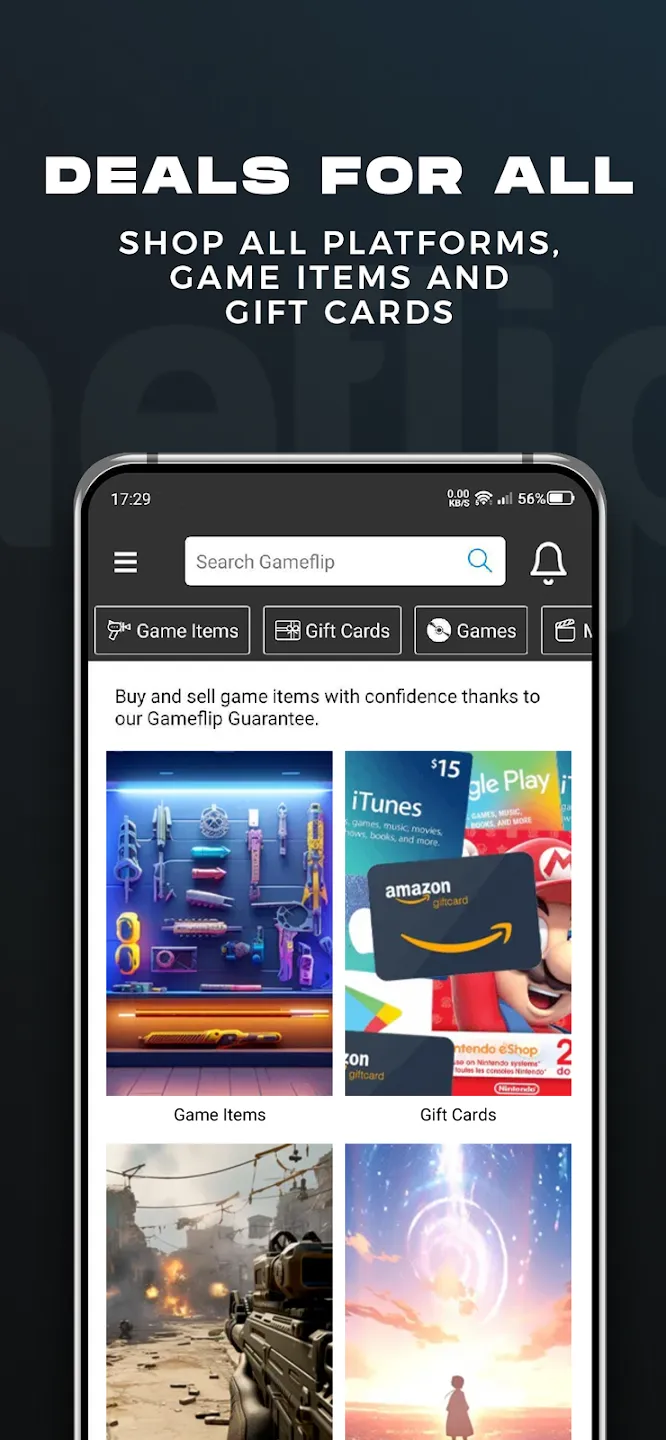 Gameflip: Buy & Sell | Indus Appstore | Screenshot