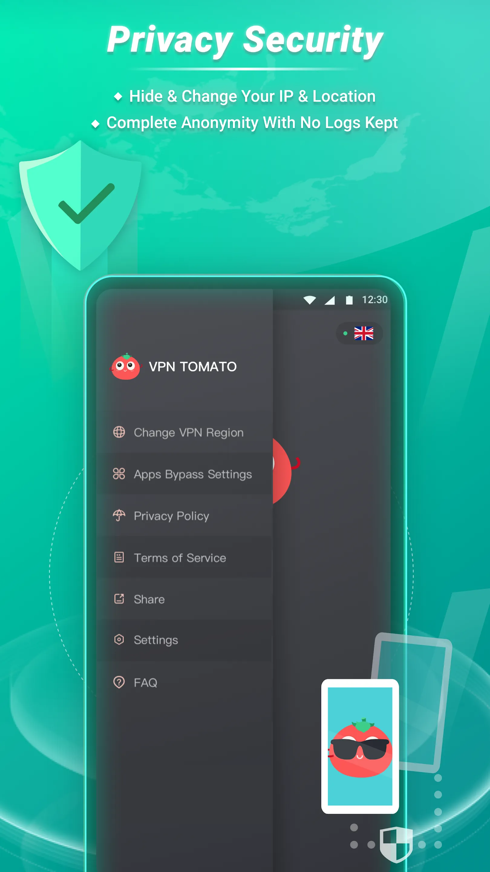 Tomato VPN | VPN Proxy | Indus Appstore | Screenshot