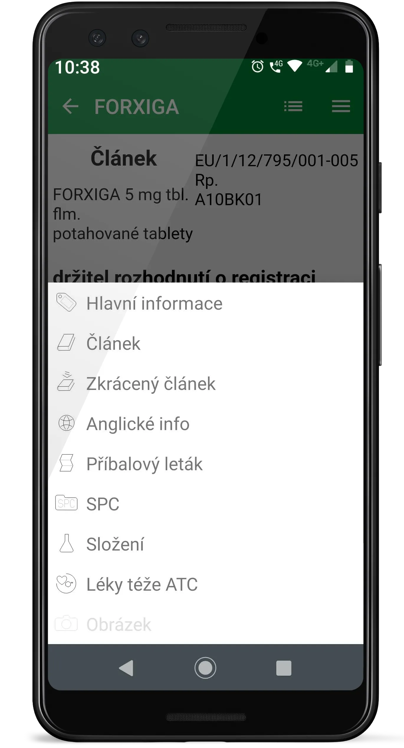 Databáze léků AISLP | Indus Appstore | Screenshot