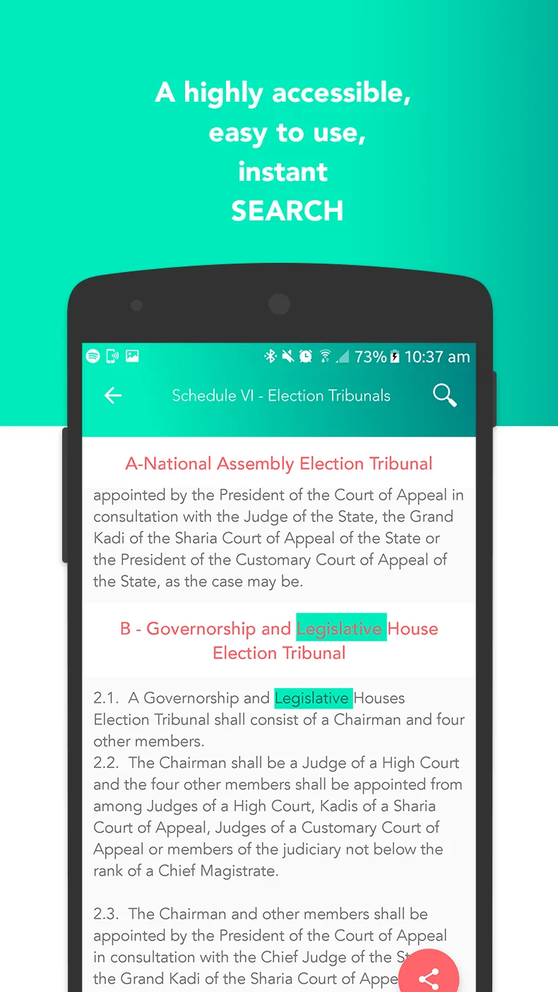 The 1999 Constitution | Indus Appstore | Screenshot