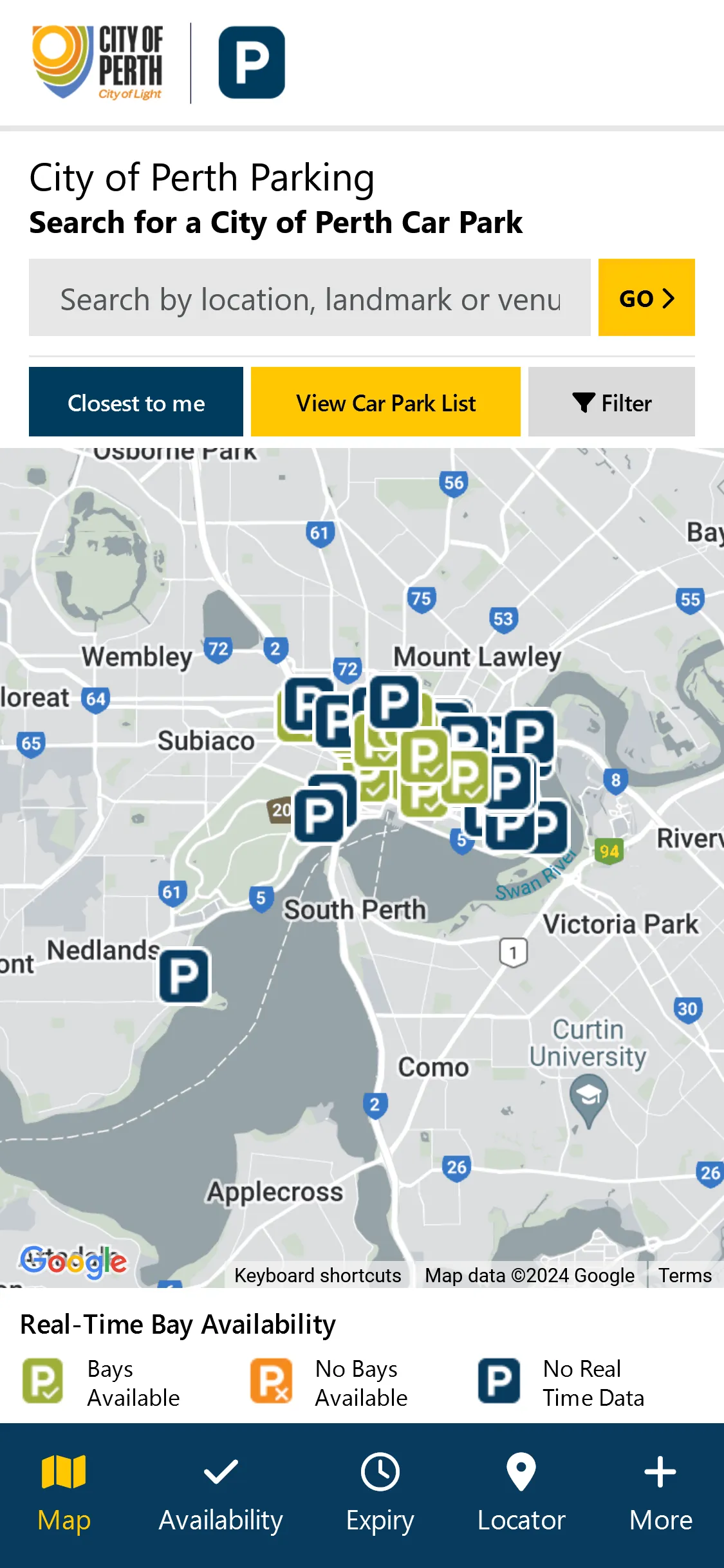 City of Perth Parking | Indus Appstore | Screenshot