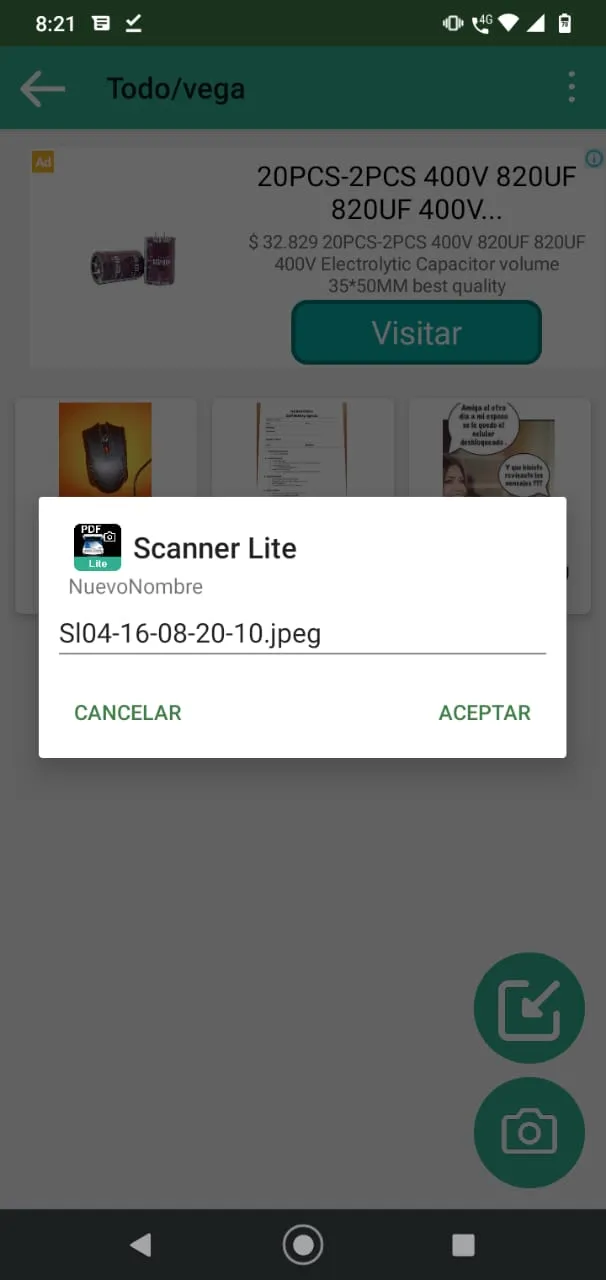 Vega Scanner Crea, Edita, Firm | Indus Appstore | Screenshot