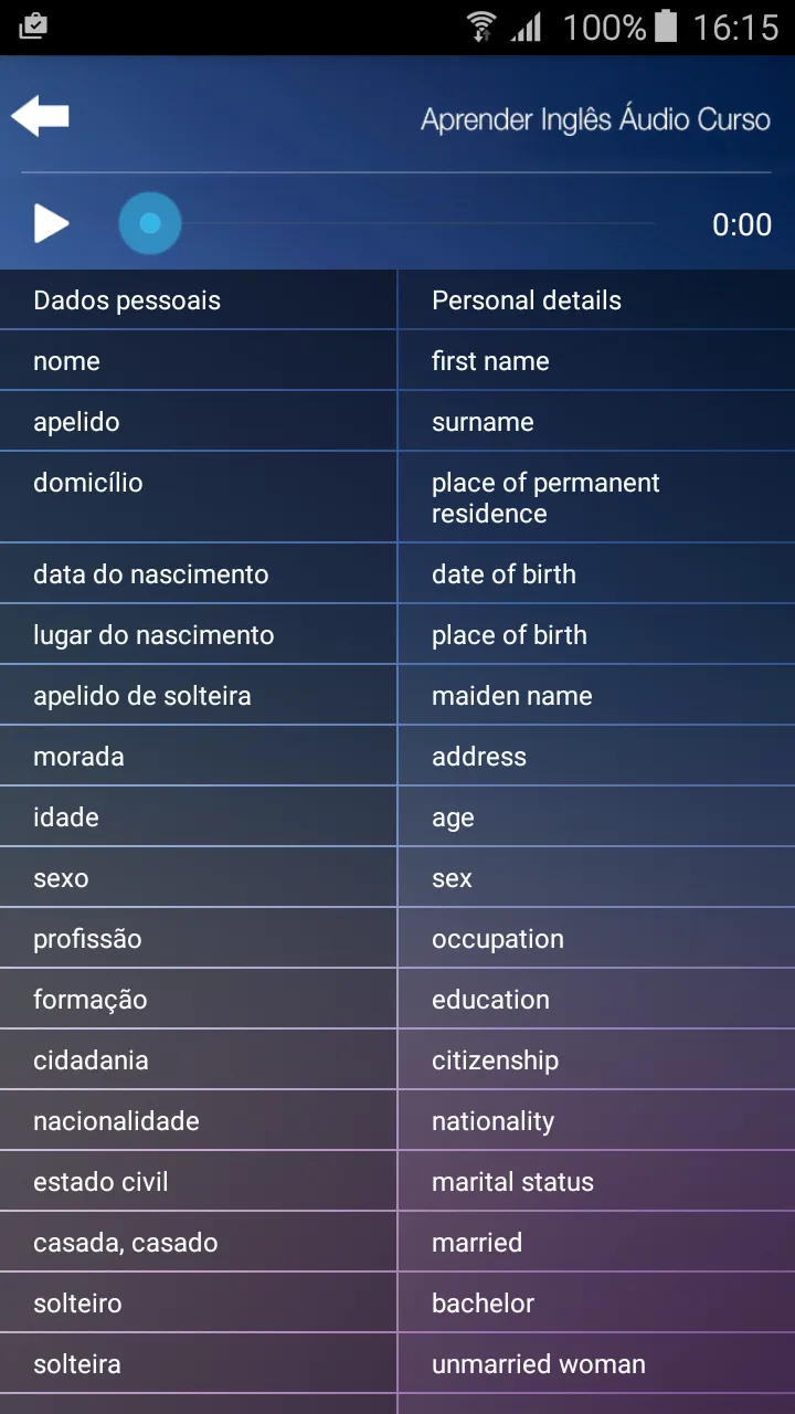 Portuguese-English Free Langua | Indus Appstore | Screenshot