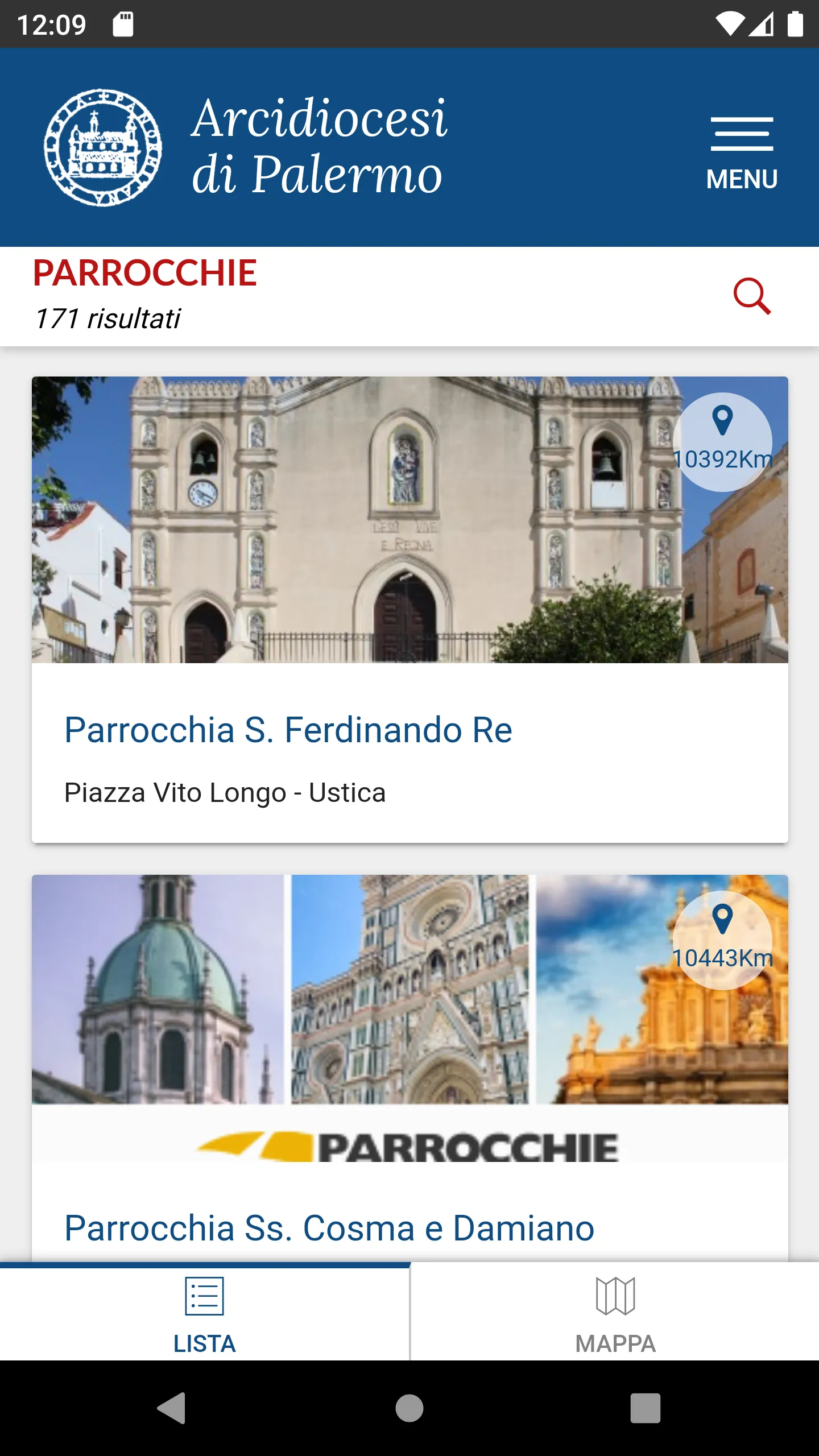 Arcidiocesi di Palermo | Indus Appstore | Screenshot