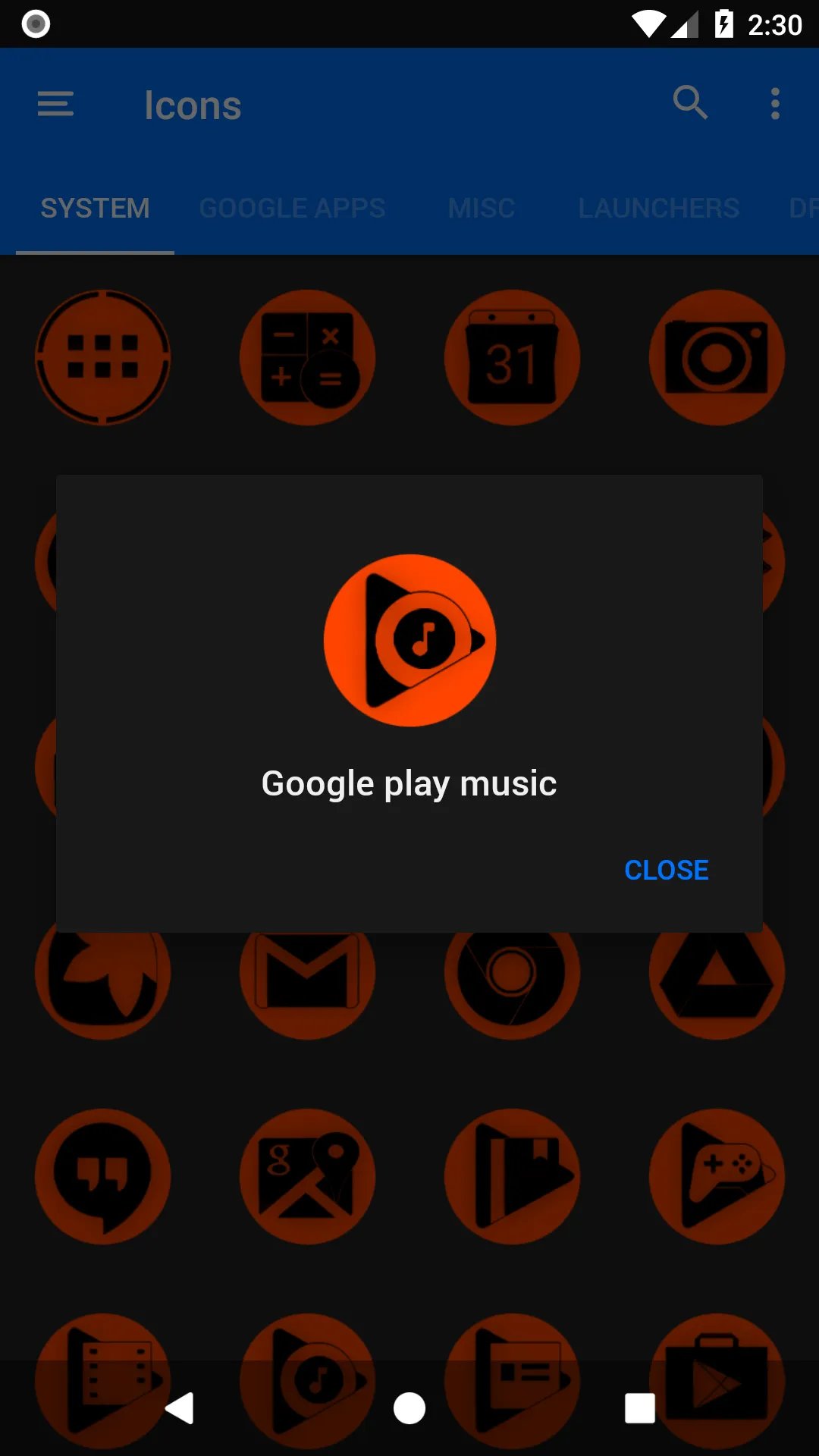 Oreo Orange Icon Pack P2 | Indus Appstore | Screenshot