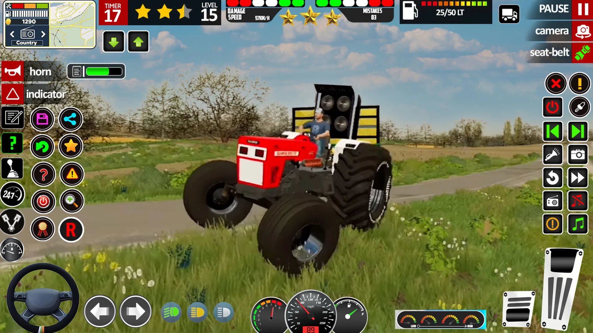 Real Tractor Driving Sim Games | Indus Appstore | Screenshot