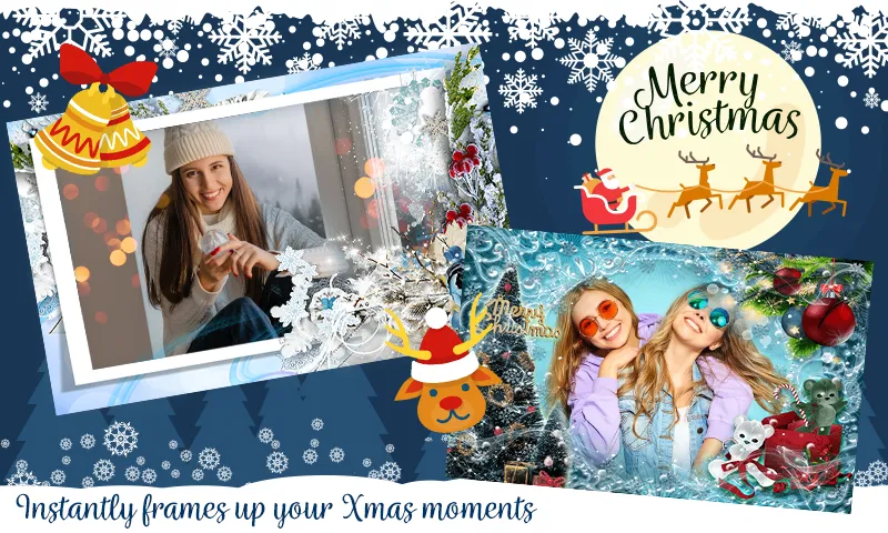 Christmas Photo Frames 2021 | Indus Appstore | Screenshot