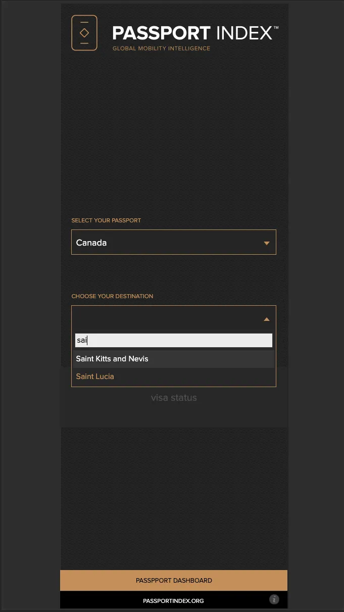 Passport Index: Visa Checker | Indus Appstore | Screenshot