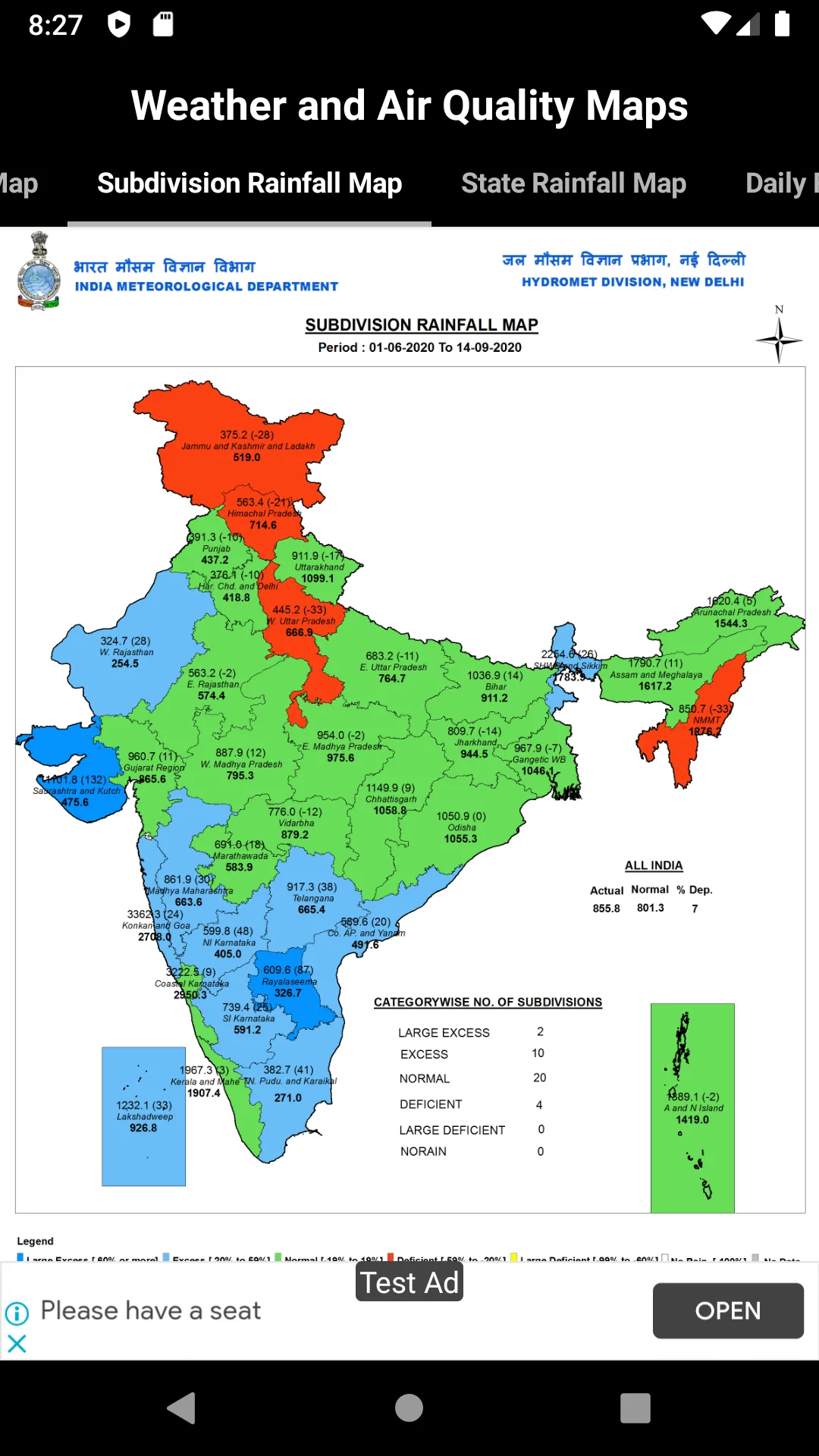 Weather and Air Quality Maps | Indus Appstore | Screenshot